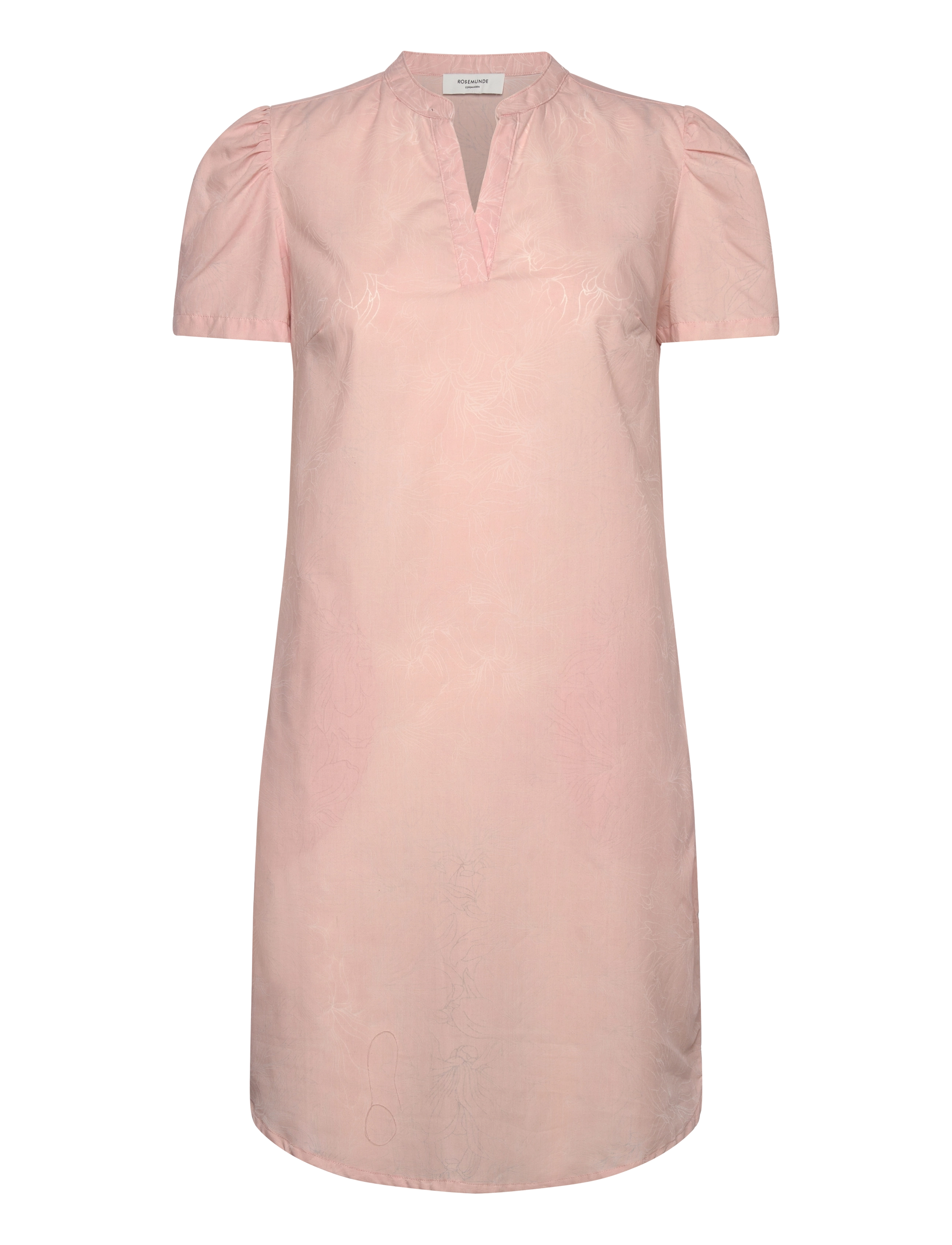 Rosemunde Voile shirt dress - Kjoler - LOTUS PINK / pink/rose