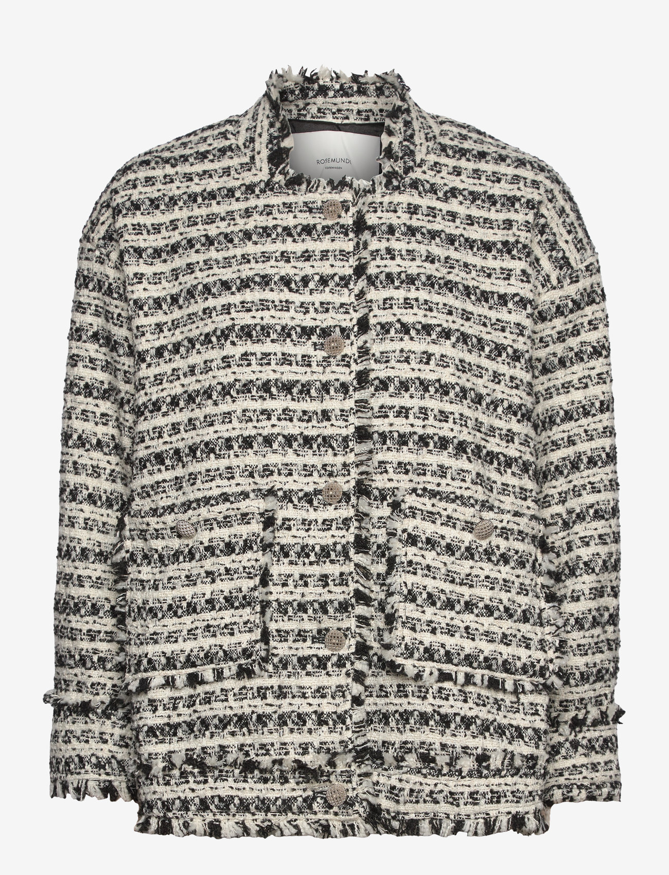 Rosemunde - Boucl blazer - ivory boucl check - 1
