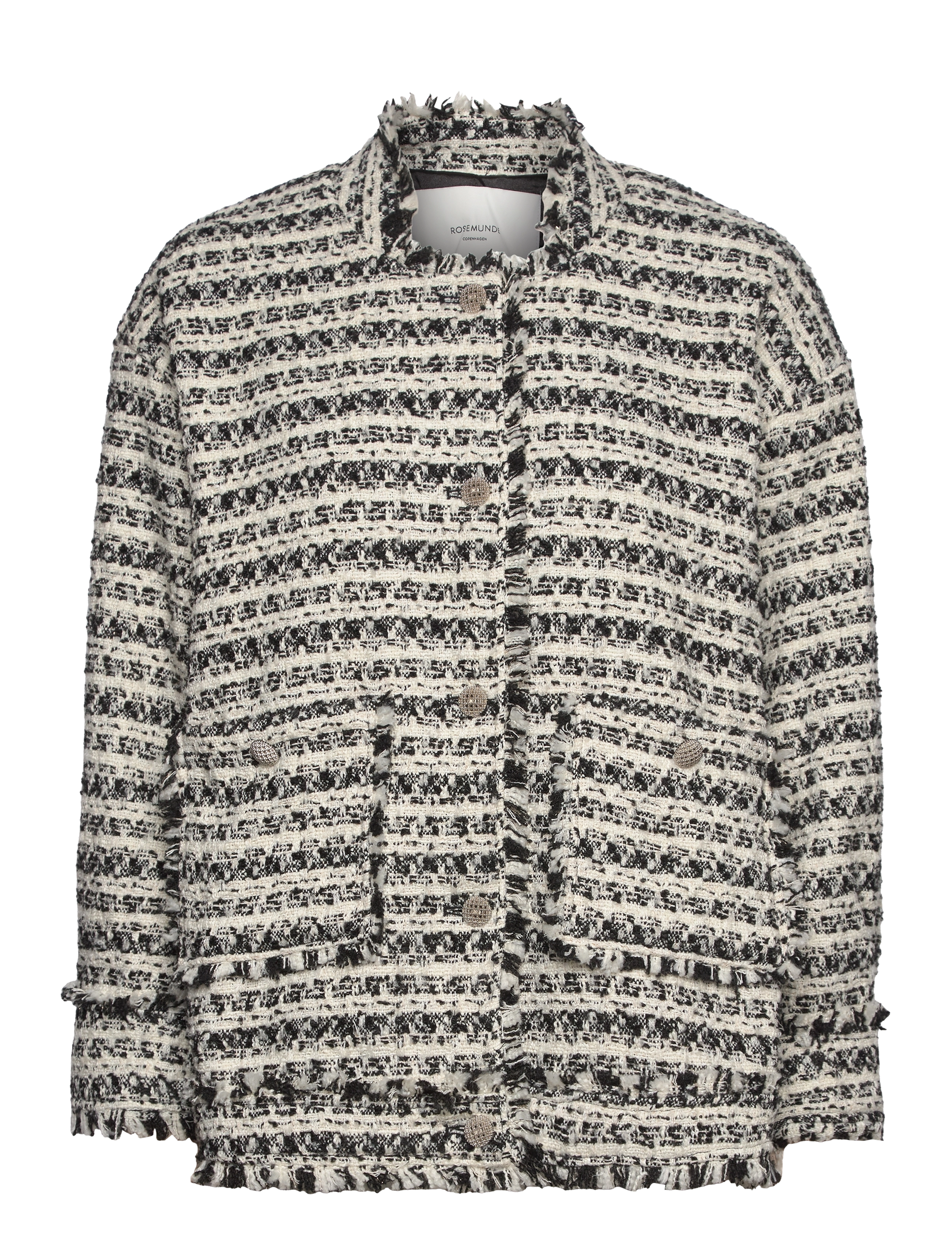 Rosemunde - Boucl blazer - ivory boucl check - 1