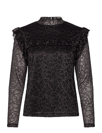 Santorini Blouse - LangæRmede Bluser