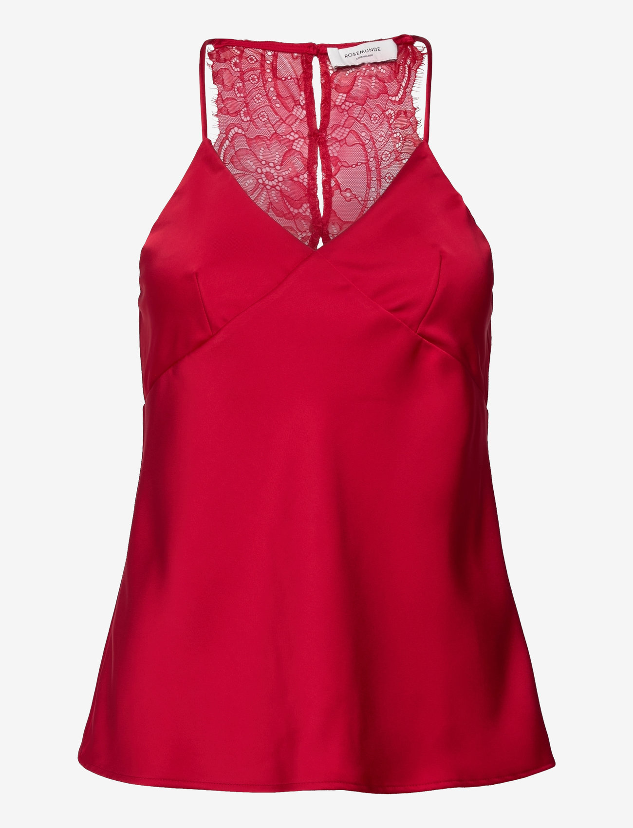 Rosemunde - Kin strap top - Ærmeløse bluser - crimson - 0