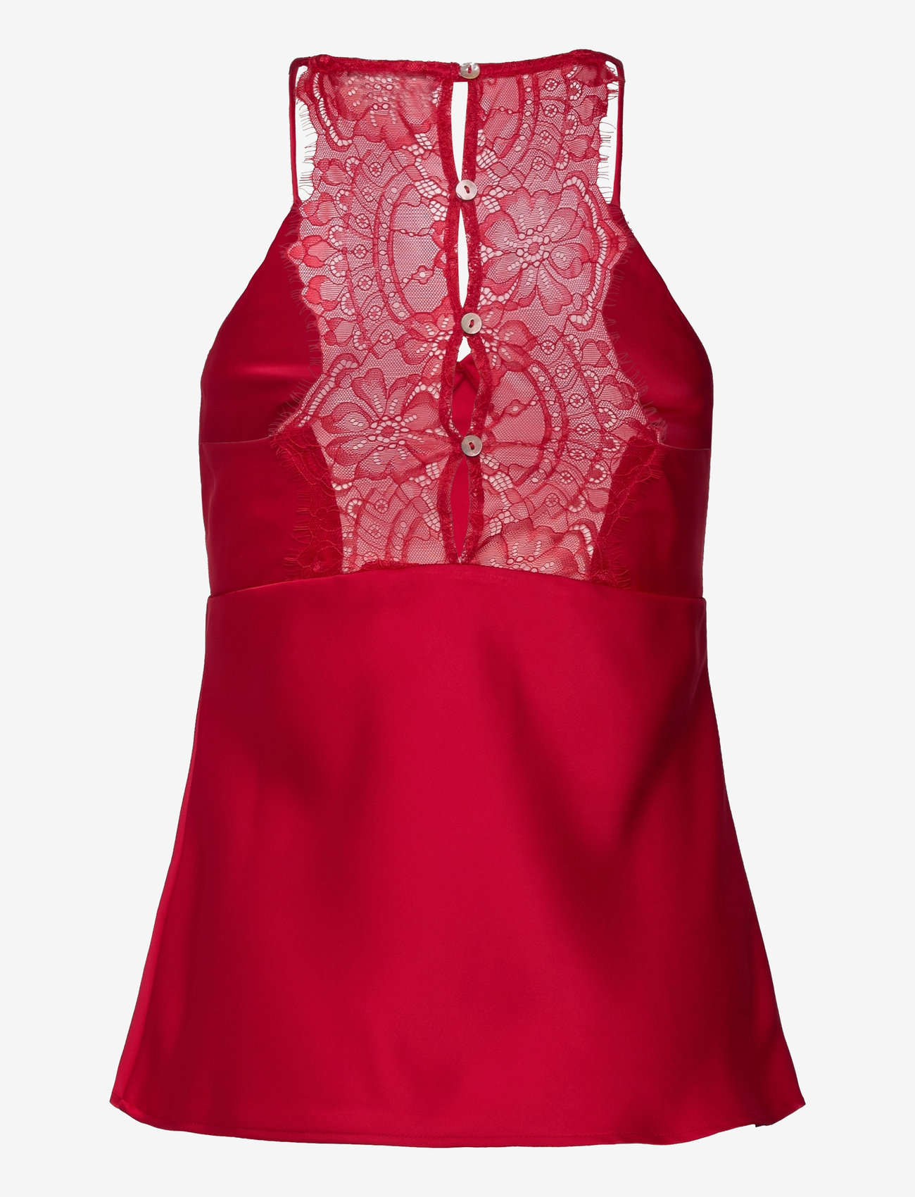 Rosemunde - Kin strap top - Ærmeløse bluser - crimson - 1