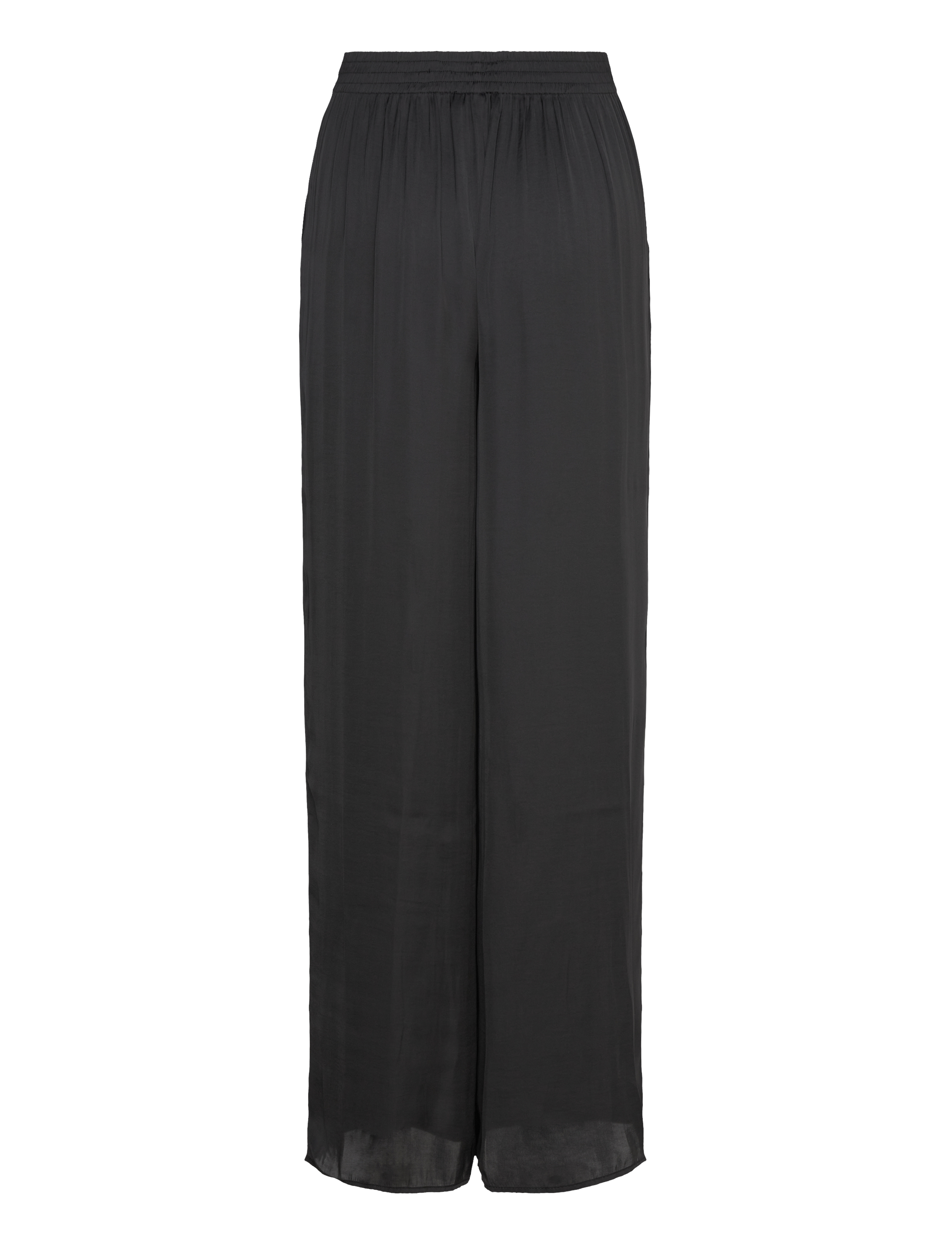 Rosemunde - Messina Trousers - vida byxor - black - 1