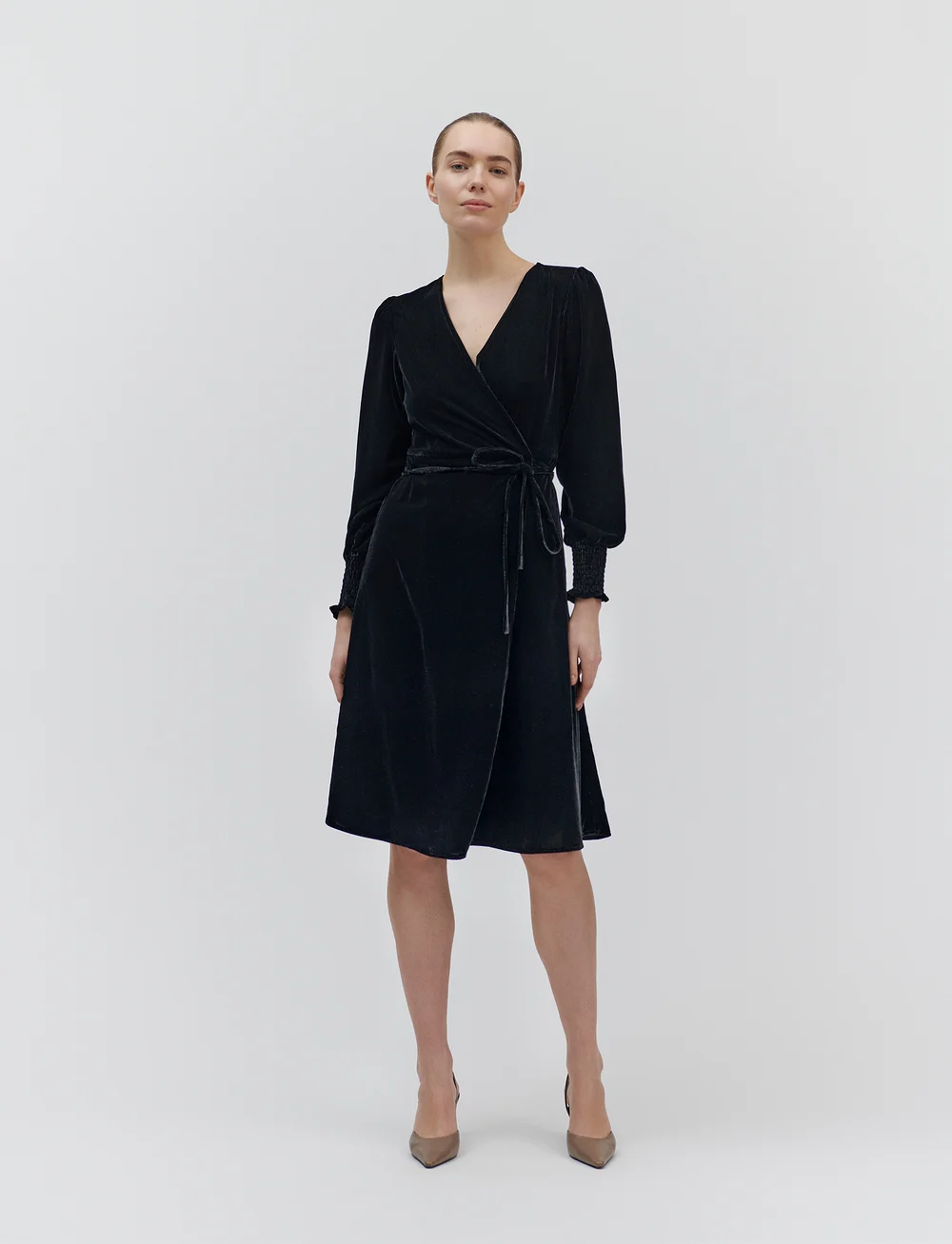 Rosemunde - Aomi Wrap dress - wrap dresses - black - 3