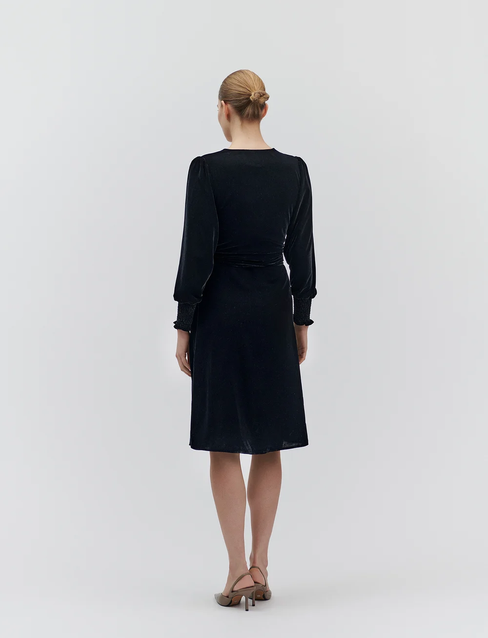 Rosemunde - Aomi Wrap dress - wrap dresses - black - 4