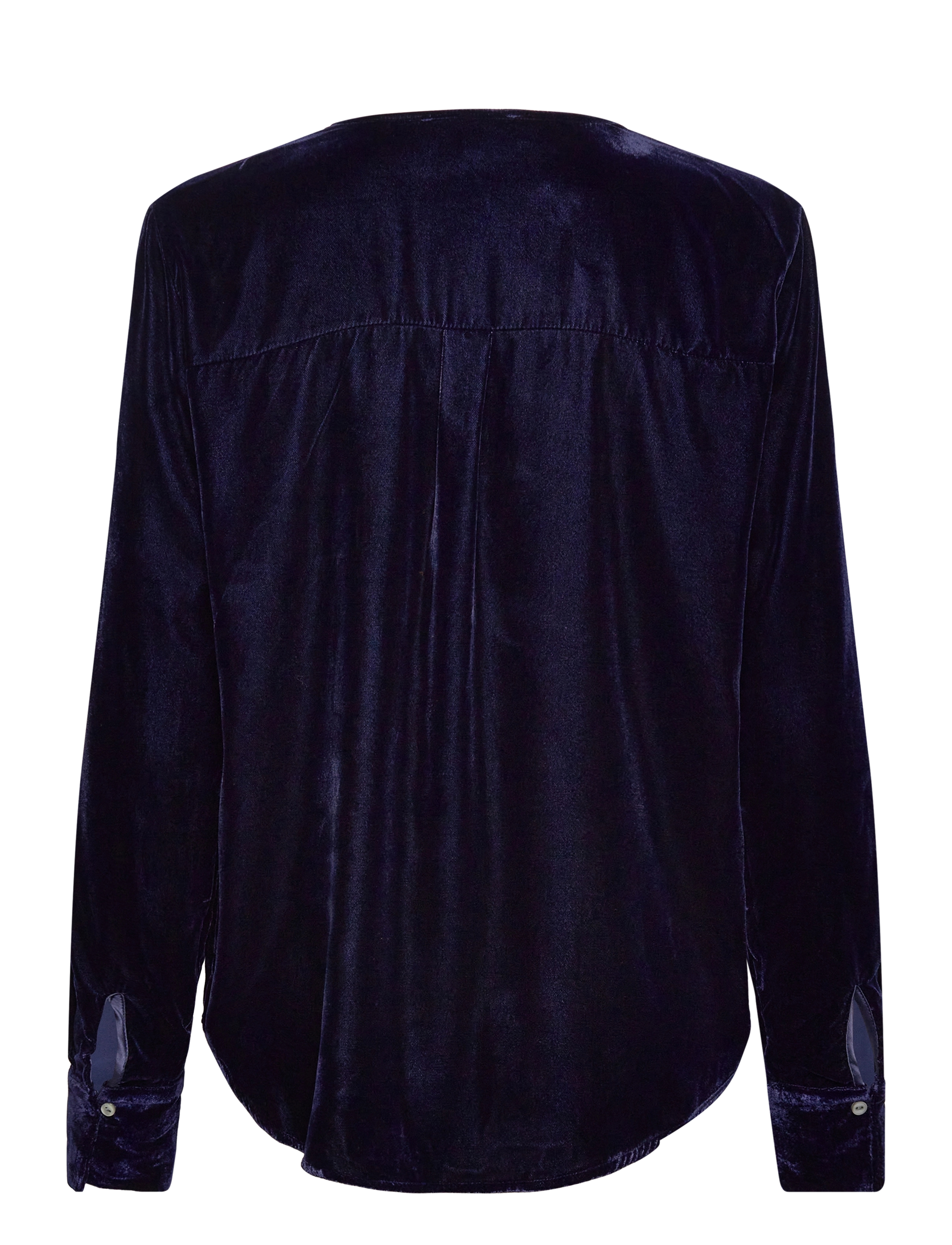 Rosemunde - Aomi Shirt - langærmede bluser - navy - 2