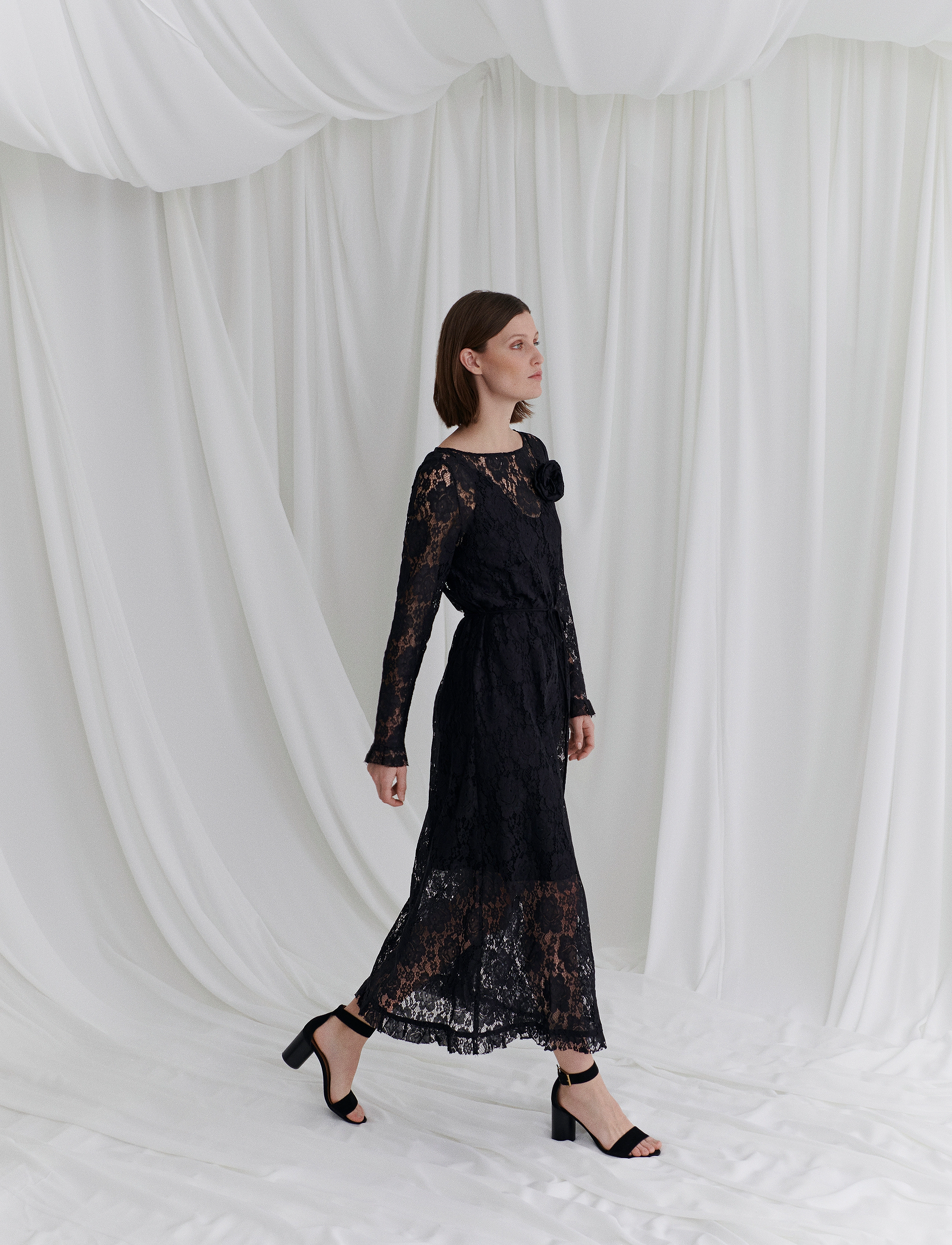 Rosemunde - RWDelilah long dress - midi kjoler - black - 4