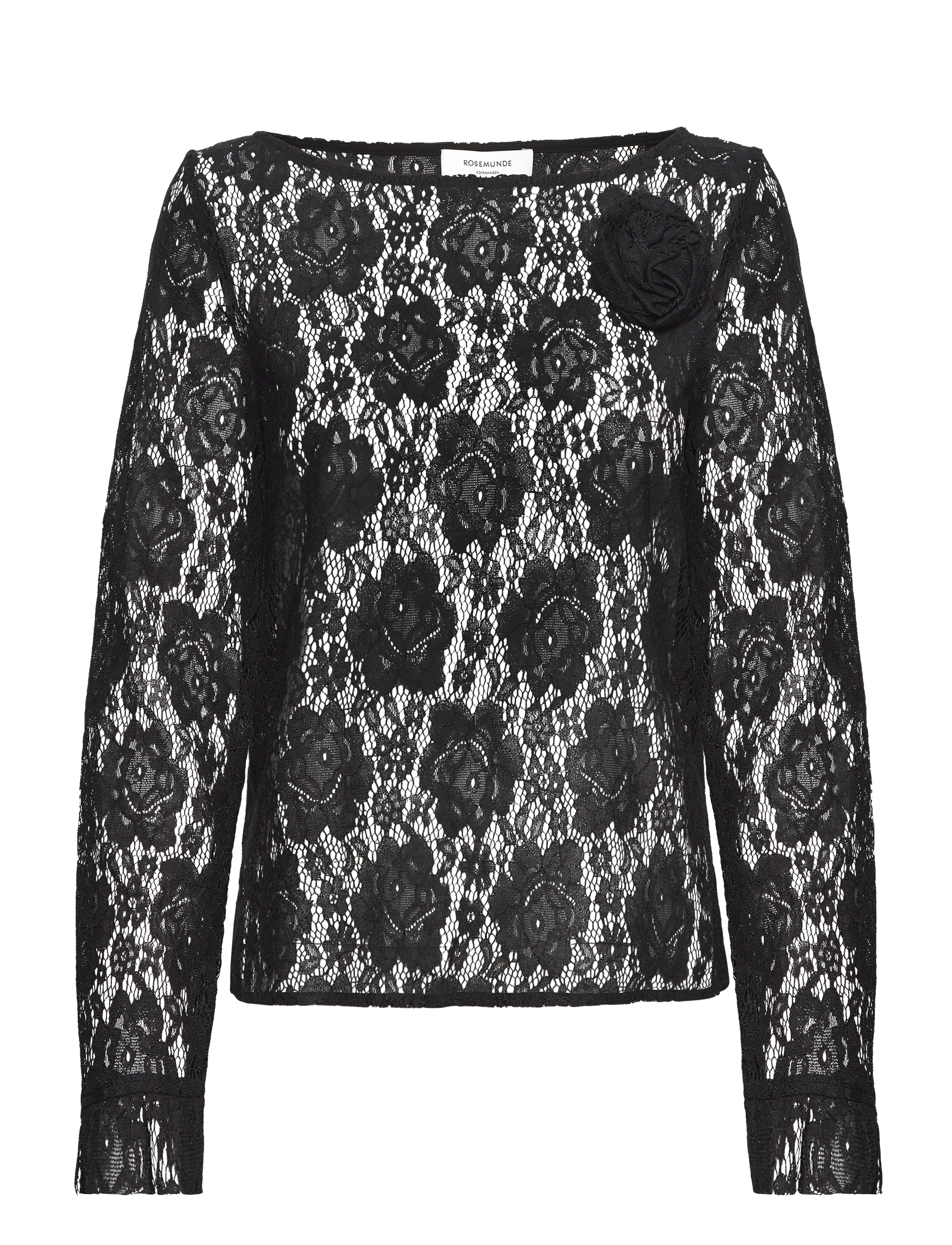 Rosemunde RWDelilah LS top - Klær - BLACK / black