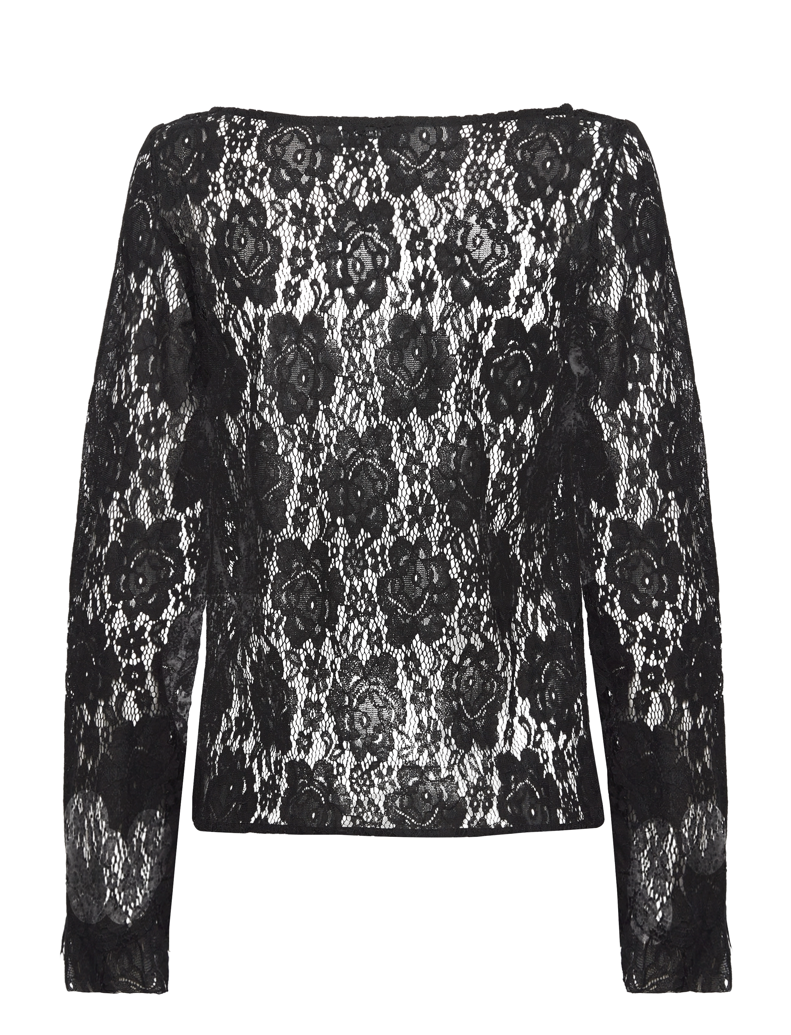Rosemunde - RWDelilah LS top - langærmede toppe - black - 2