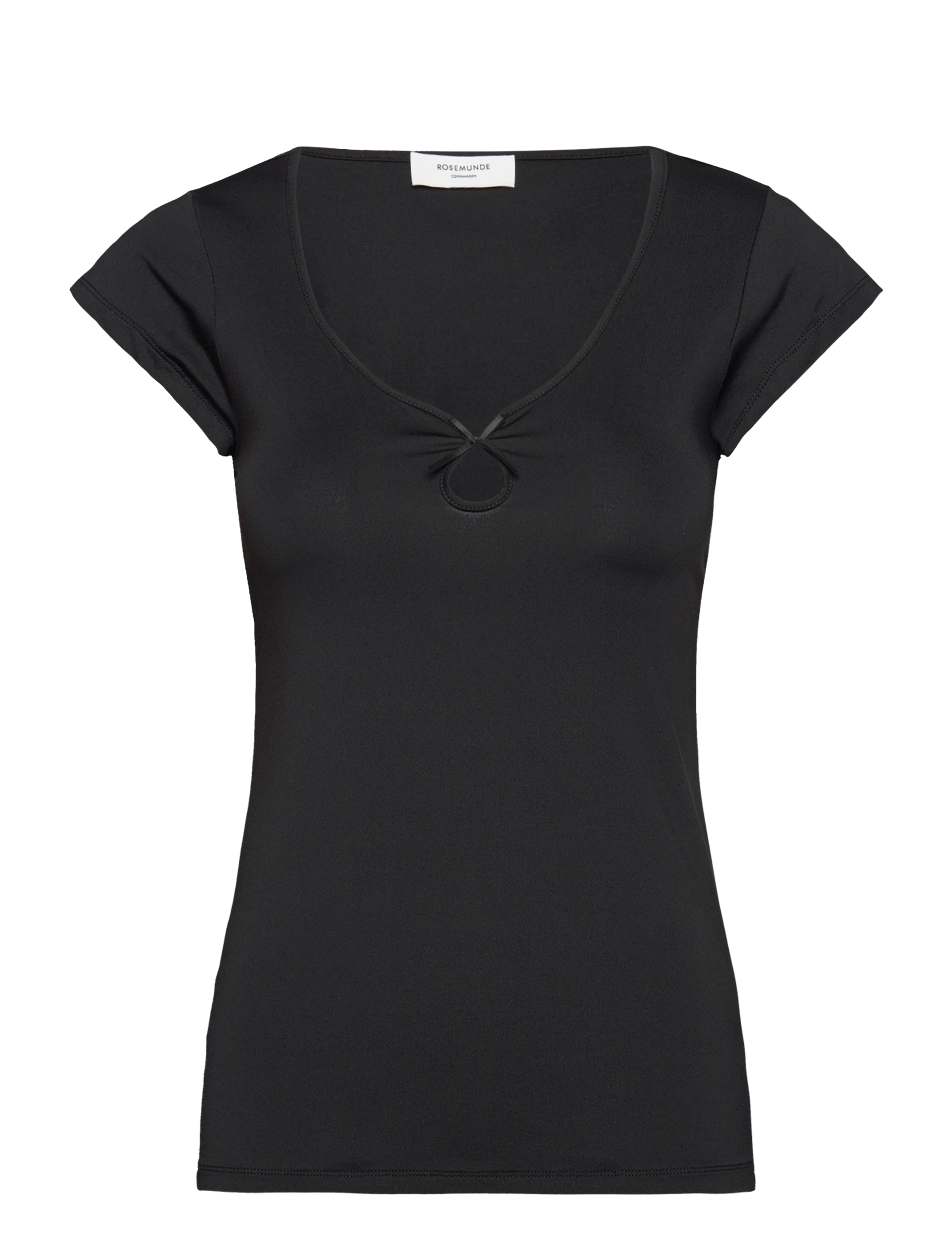 Rosemunde RWNorria SS top - Rosemunde - BLACK / black