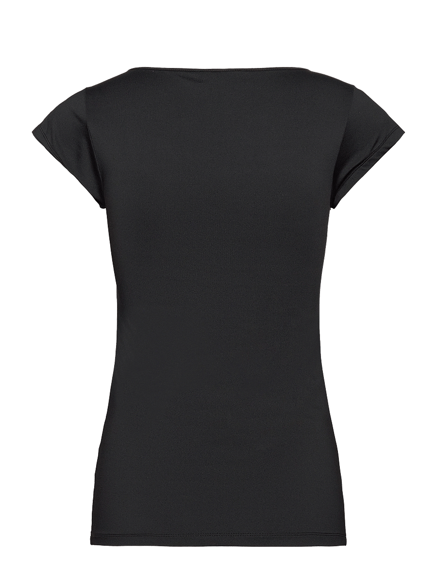Rosemunde - RWNorria SS top - stuttermarbolir - black - 1