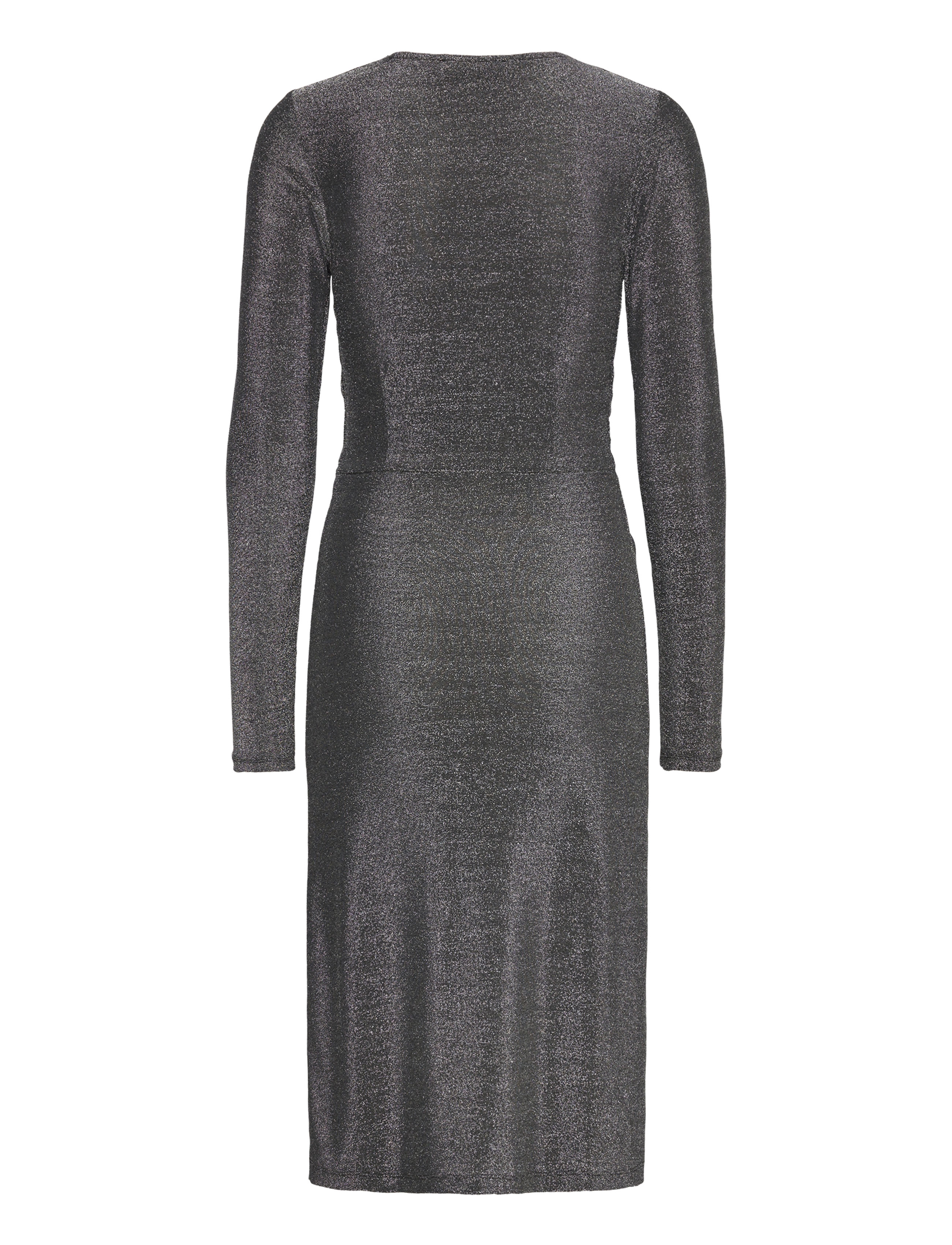 Rosemunde - RWNora LS dress - midi kjoler - black w. silver lurex - 2