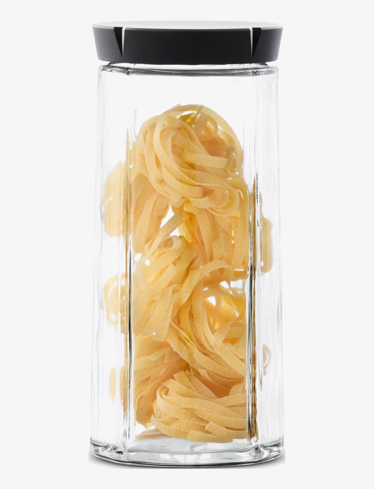 Rosendahl Grand Cru Opbevaringsglas 1,5 L, 1.5 Kitchen Storage, Schwarz - Jars, Homeware