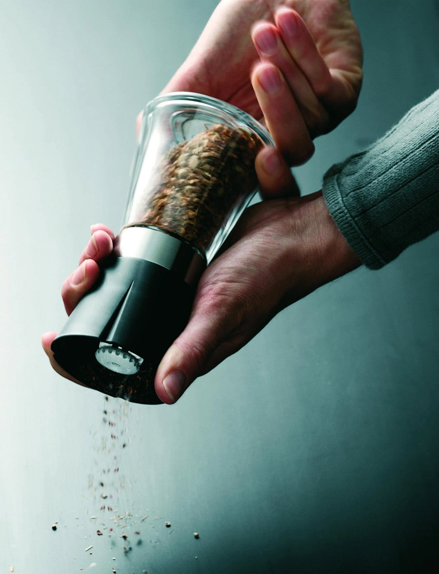 Rosendahl - Grand Cru Grinder H14,5 - salz- & pfefferstreuer - black/steel - 2