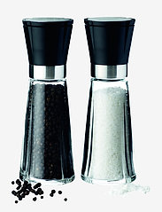 Grand Cru Salt- og pebersæt H20 - BLACK/STEEL