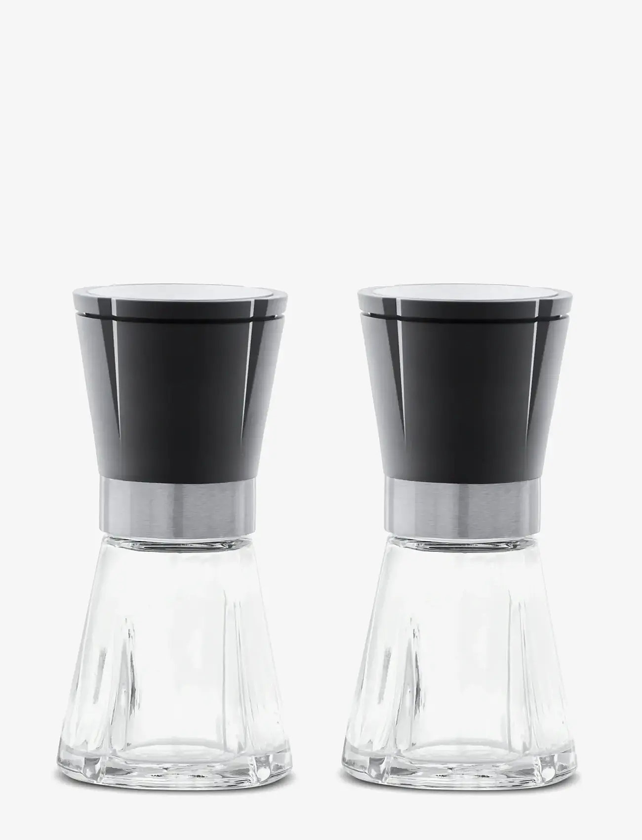 Rosendahl - GC Kvarn H14.5 cm svart/stål 2 st. - salt- & pepparkvarnar - black/steel - 1
