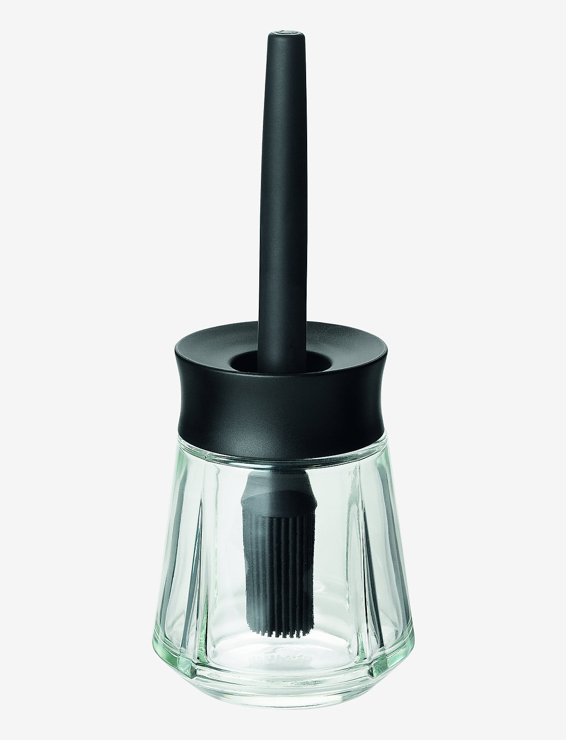 Rosendahl - Grand Cru Marinade glass with brush 25 cl - Öl-, essig- & dressingflaschen - black - 0