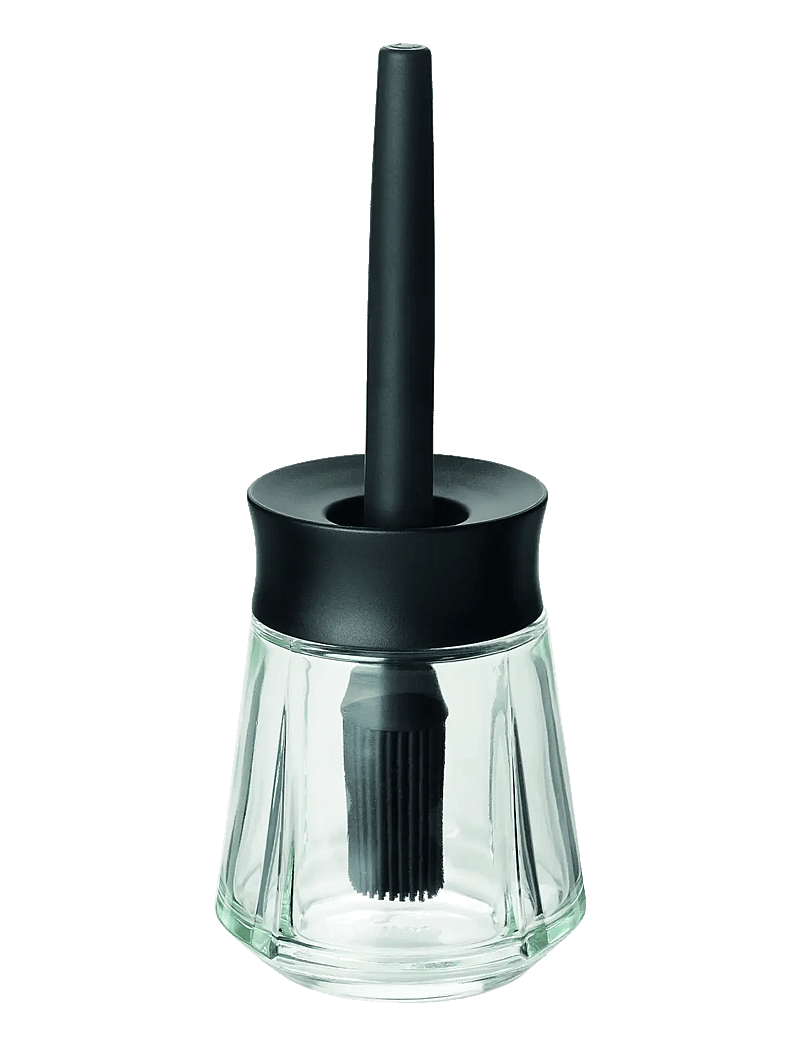 Rosendahl - Grand Cru Marinade glass with brush 25 cl - bottles, pourers & drizzlers - black - 0