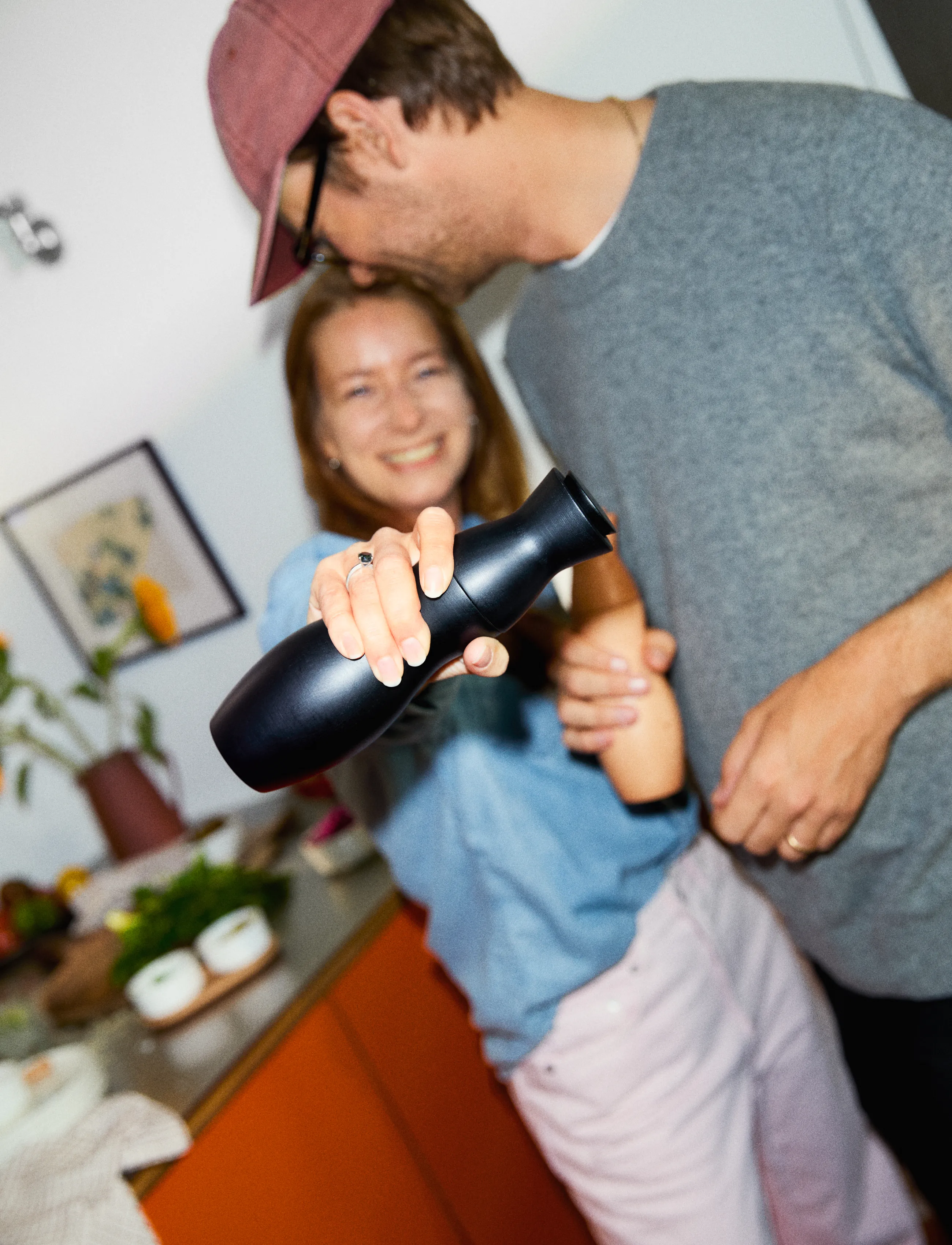 Rosendahl - Rosendahl Crush on you Grinder H23 cm black - black - 2