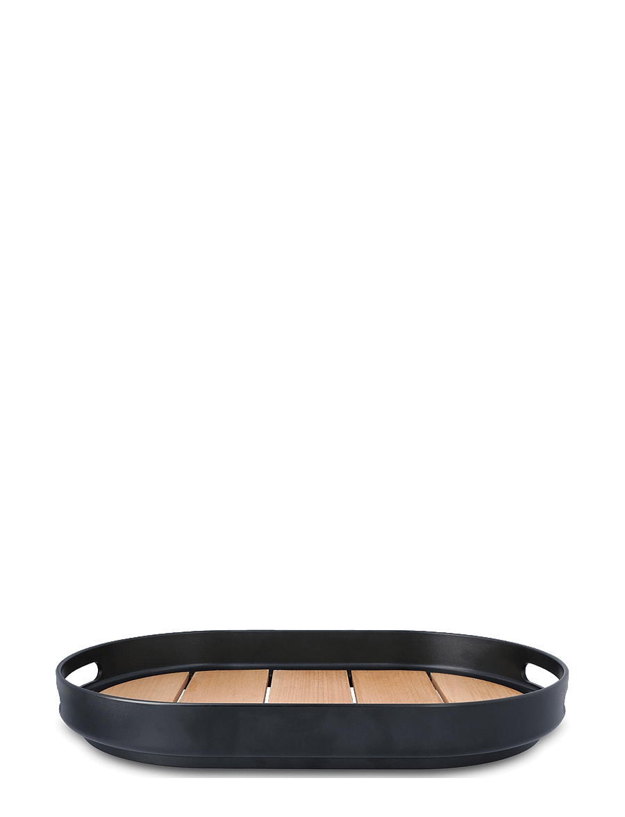 Rosendahl - Rosendahl Carry me tray 48x6.5 cm black - tabletts - black - 1