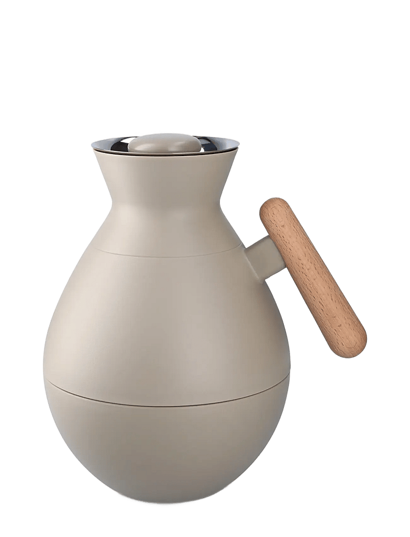 Rosendahl - Rosendahl Stay warm thermo round 1,0 l sand - thermal carafes - sand - 0