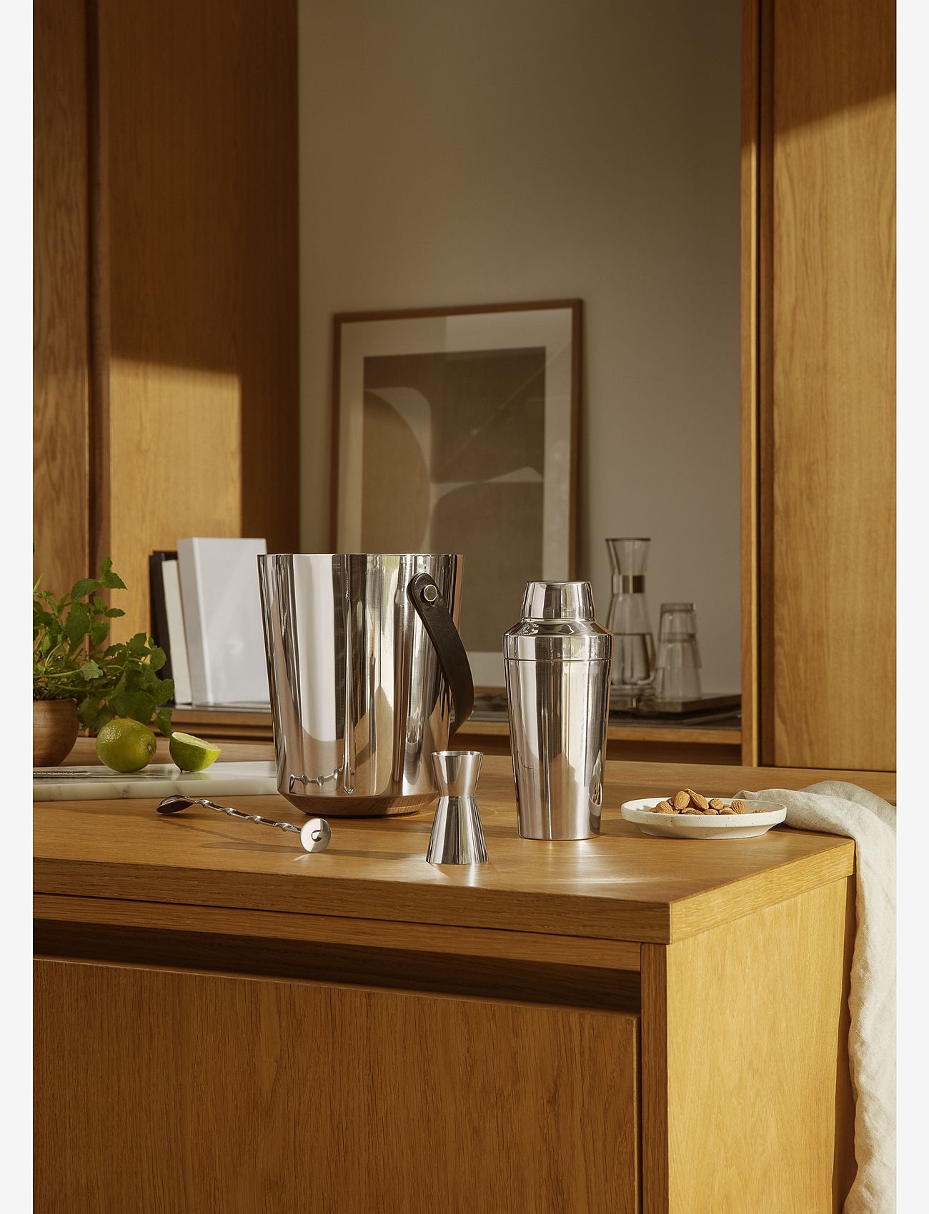 Rosendahl - Grand Cru Jigger 2cl/4cl - bertuvėlės ir kokteilių įrankiai - steel - 2