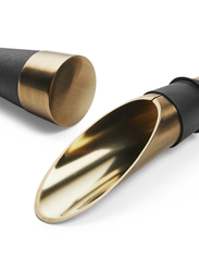 Rosendahl - GC Barware Wine stopper/Pourer, black/patinated steel 2 pcs. - lowest prices - black/patinated steel - 6