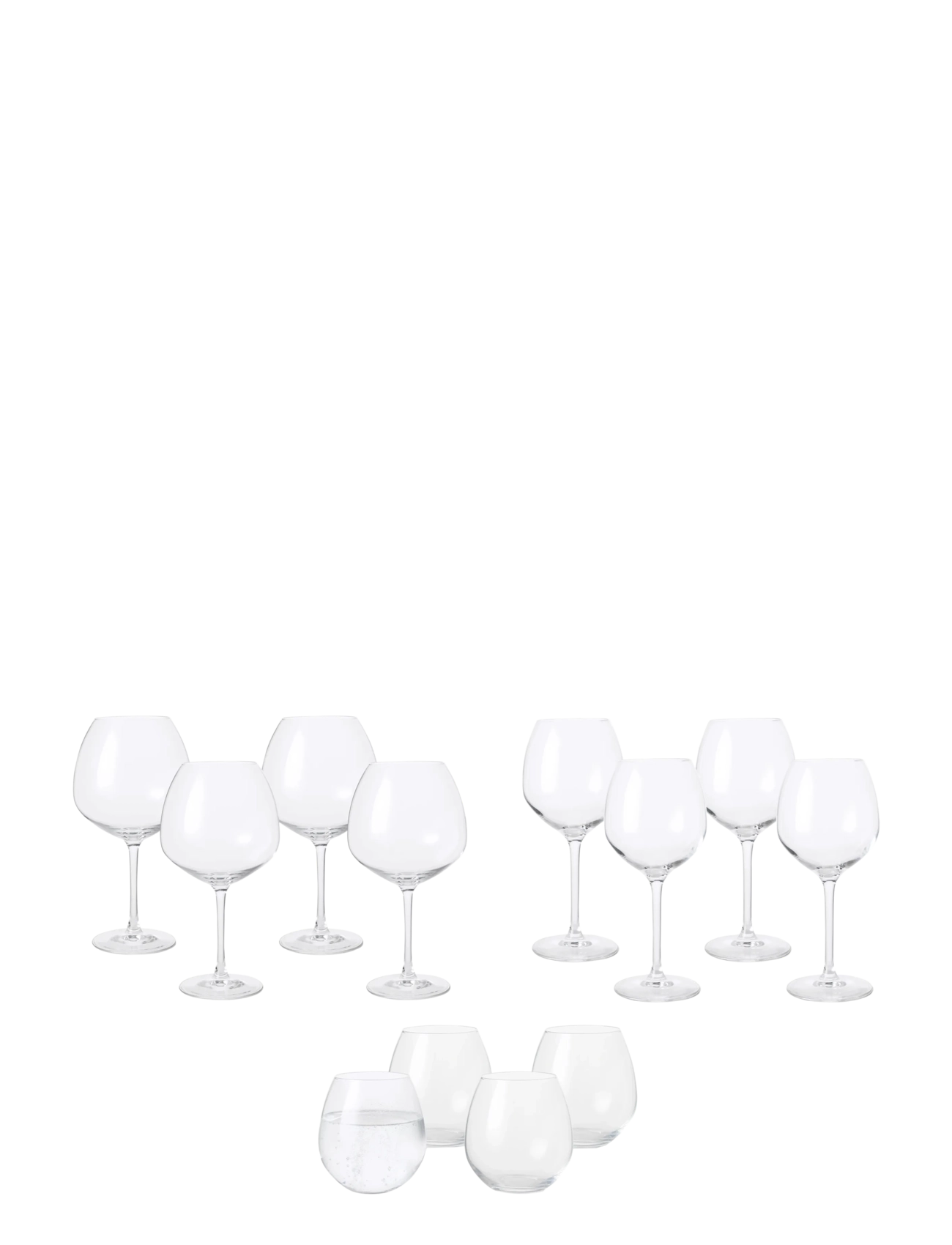 Rosendahl Premium Wine package; glasses for water, red- and white wine - Glas - CLEAR / undefined
