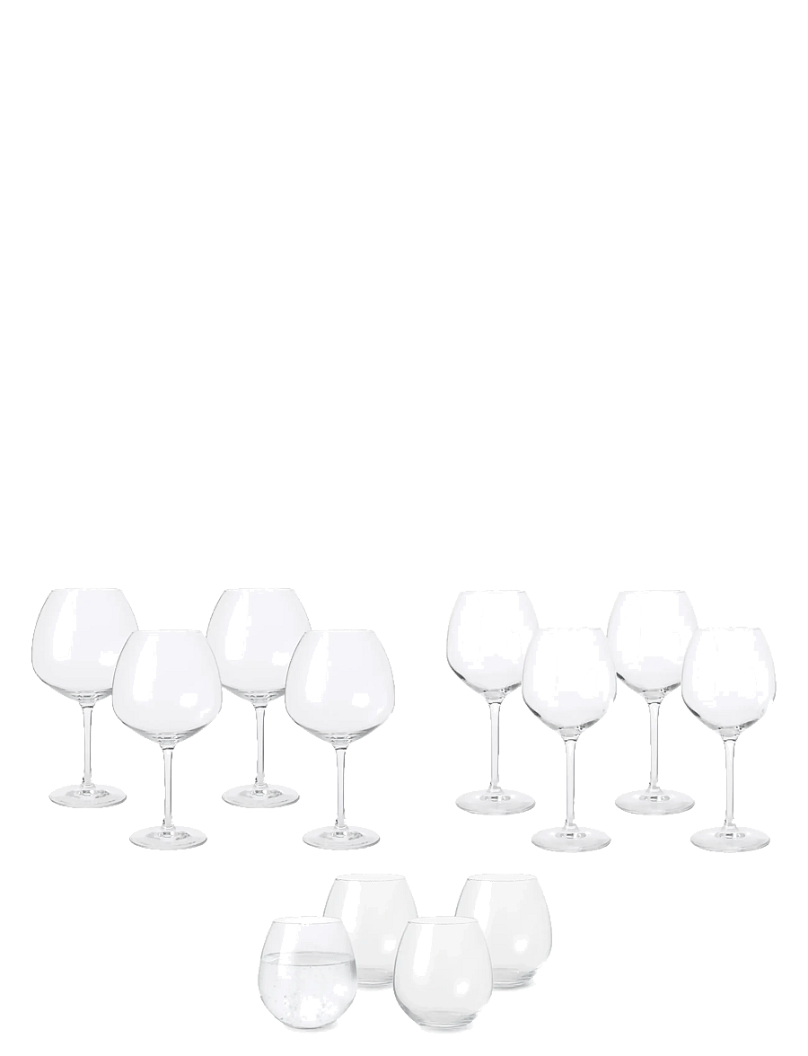 Rosendahl - Premium Wine package; glasses for water, red- and white wine - hvidvinsglas - clear - 1