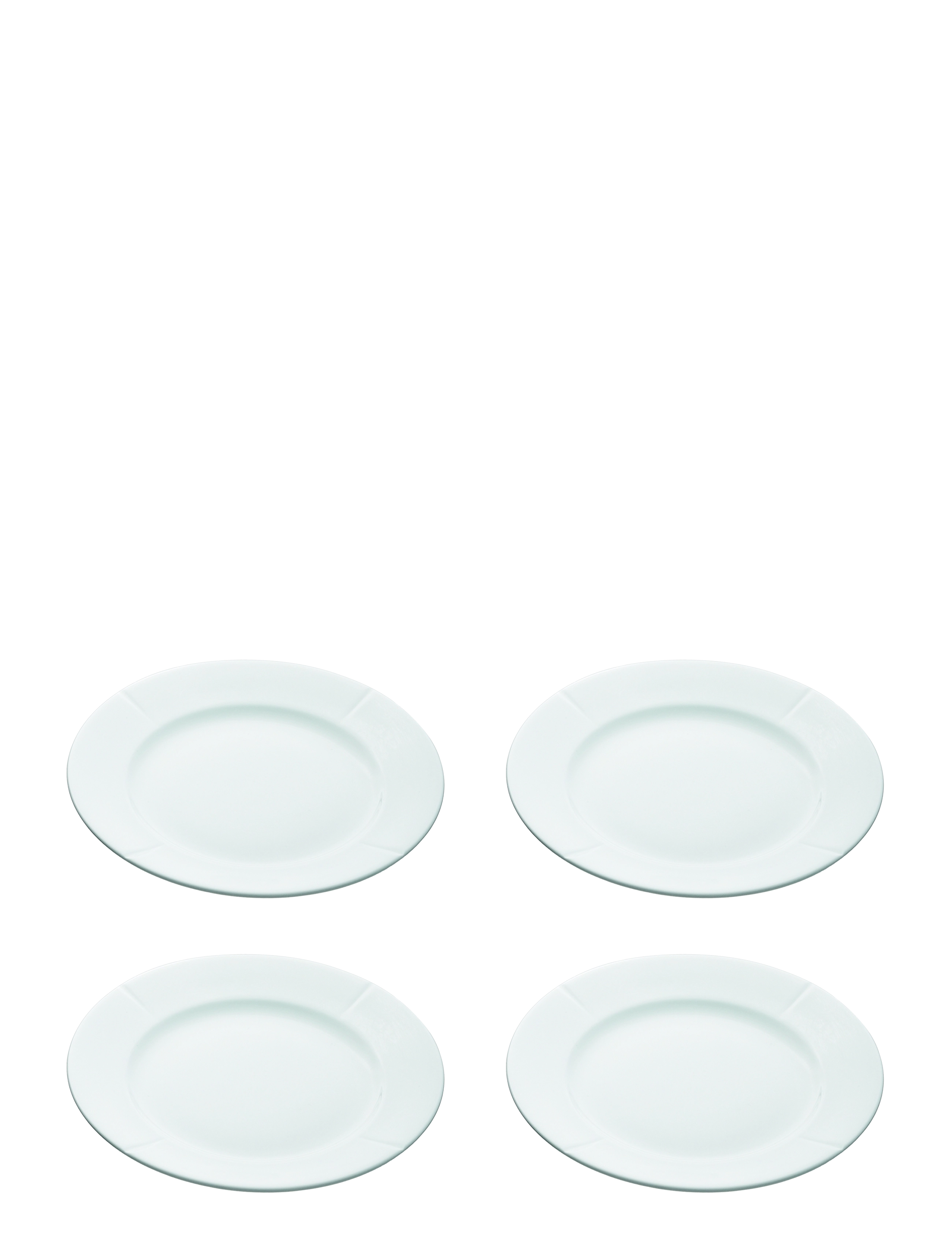 Rosendahl Grand Cru Plate Ø23 cm 4 pcs. - Confirmation gifts - WHITE / white