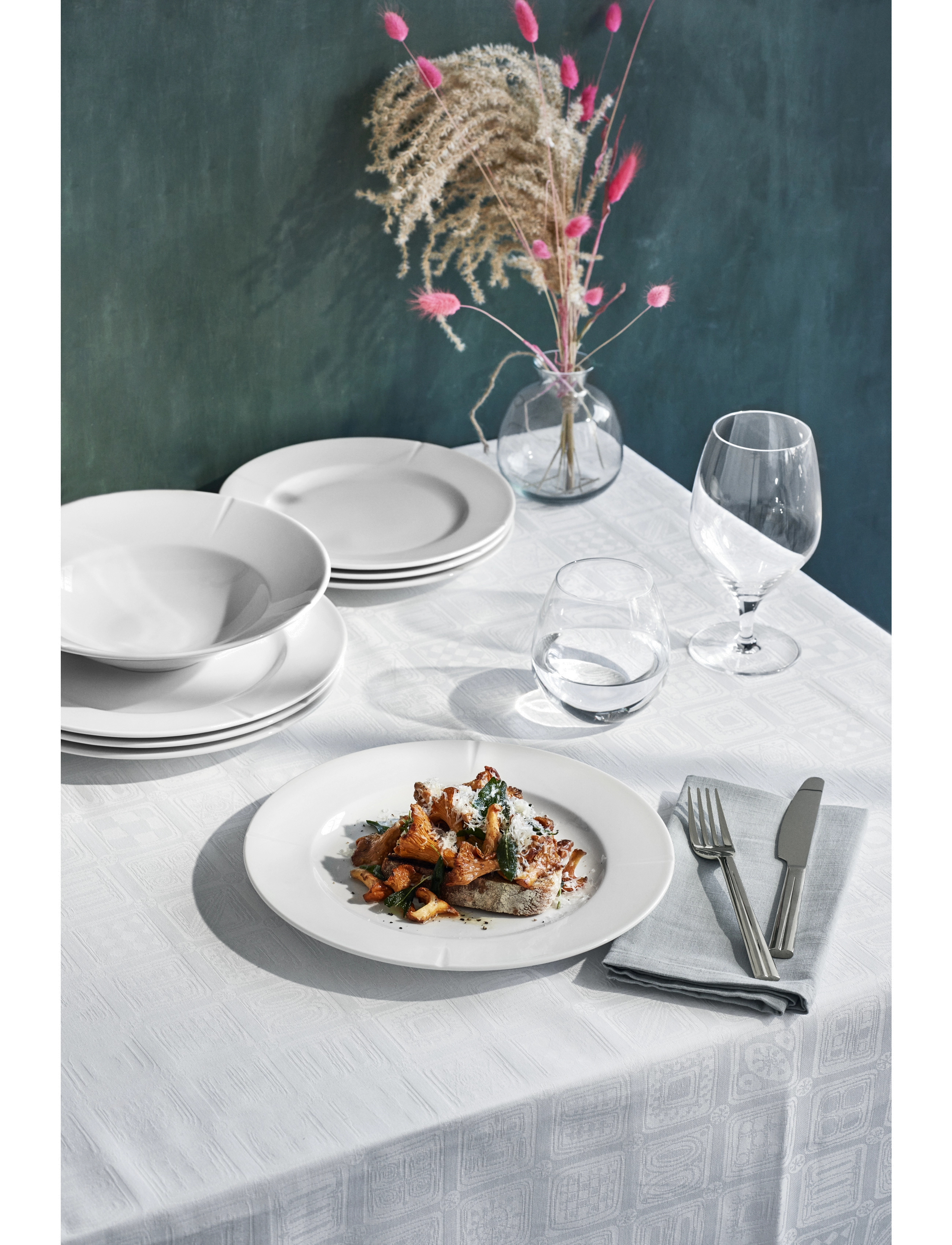 Rosendahl - Grand Cru Plate Ø23 cm 4 pcs. - tableware sets - white - 4