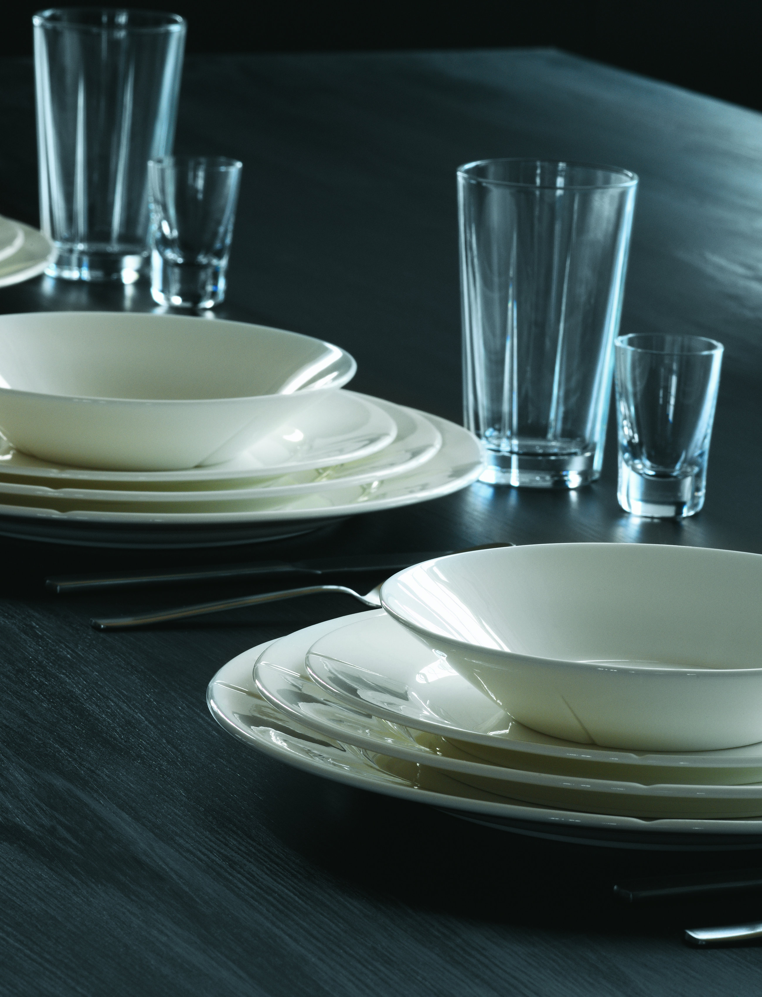 Rosendahl - Grand Cru Dyb tallerken Ø19 cm - pastatallerkner - white - 2