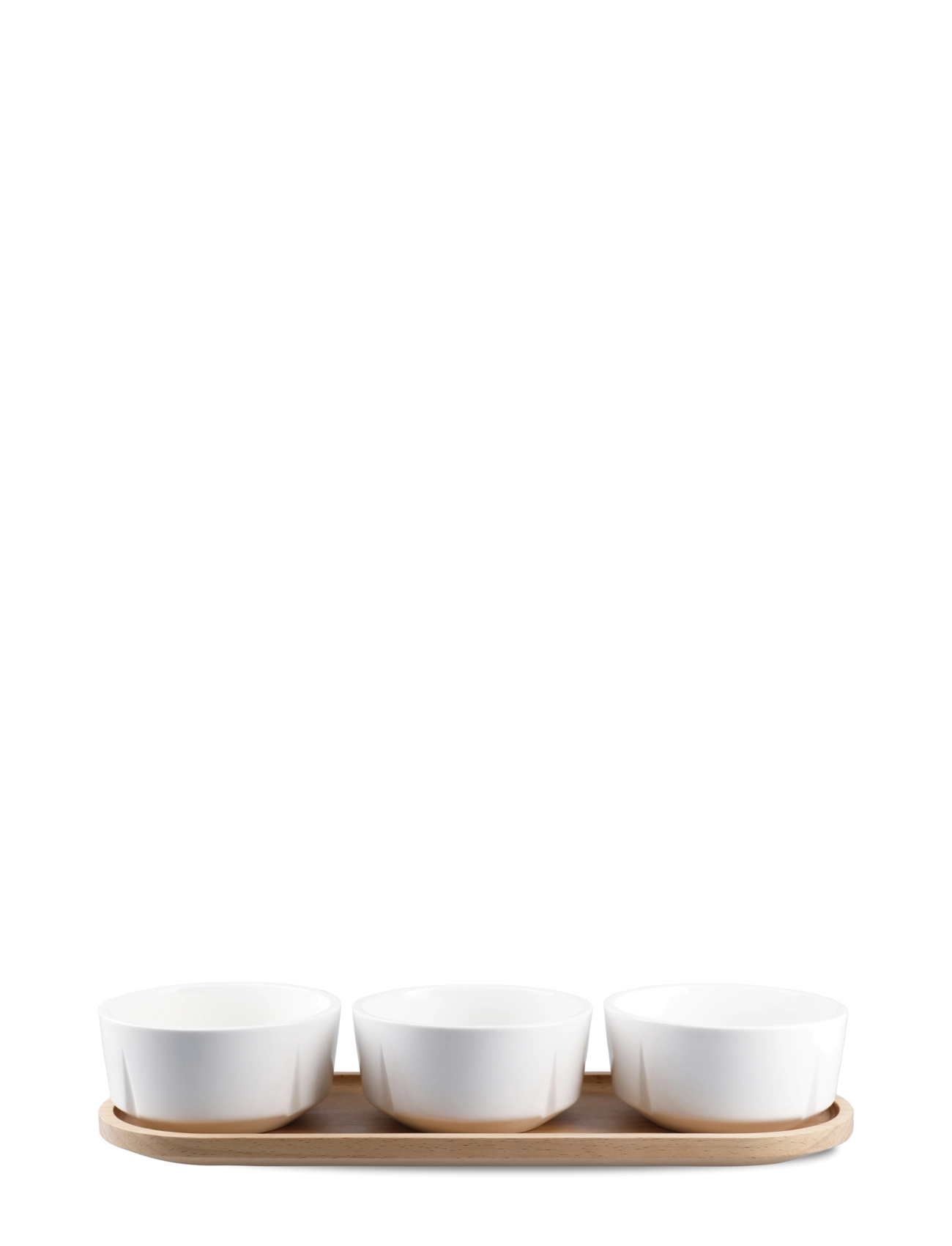 Rosendahl GC Tapas set 33x12 cm white 3 pcs. - Christmas gifts - WHITE / white