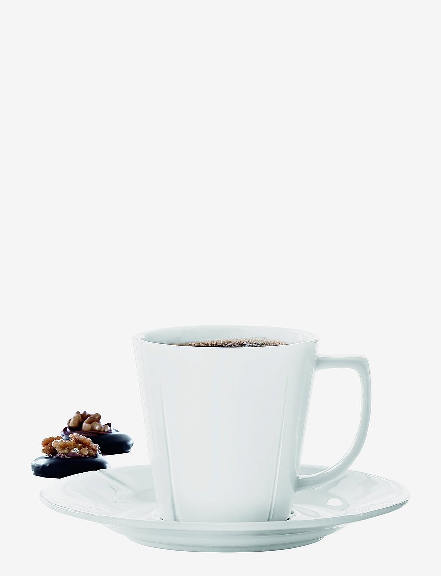 Rosendahl - Grand Cru Coffee cup with matching saucer 26 cl - tasses à café - white - 1