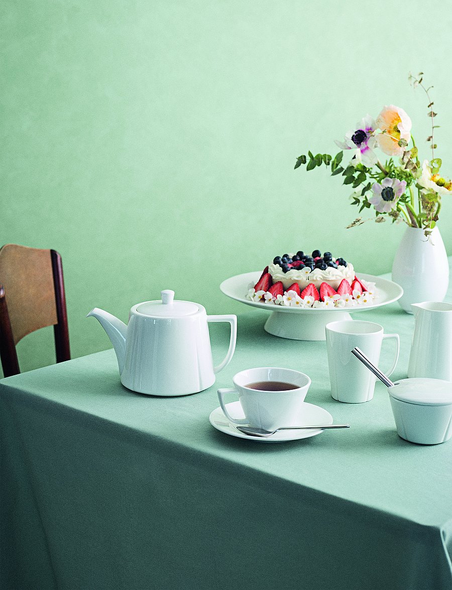 Rosendahl - Grand Cru Coffee cup with matching saucer 26 cl - tasses à café - white - 2