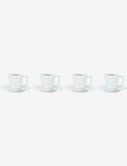 Rosendahl - Grand Cru Coffee cup with matching saucer 26 cl 4 pcs. - najniższe ceny - white - 0