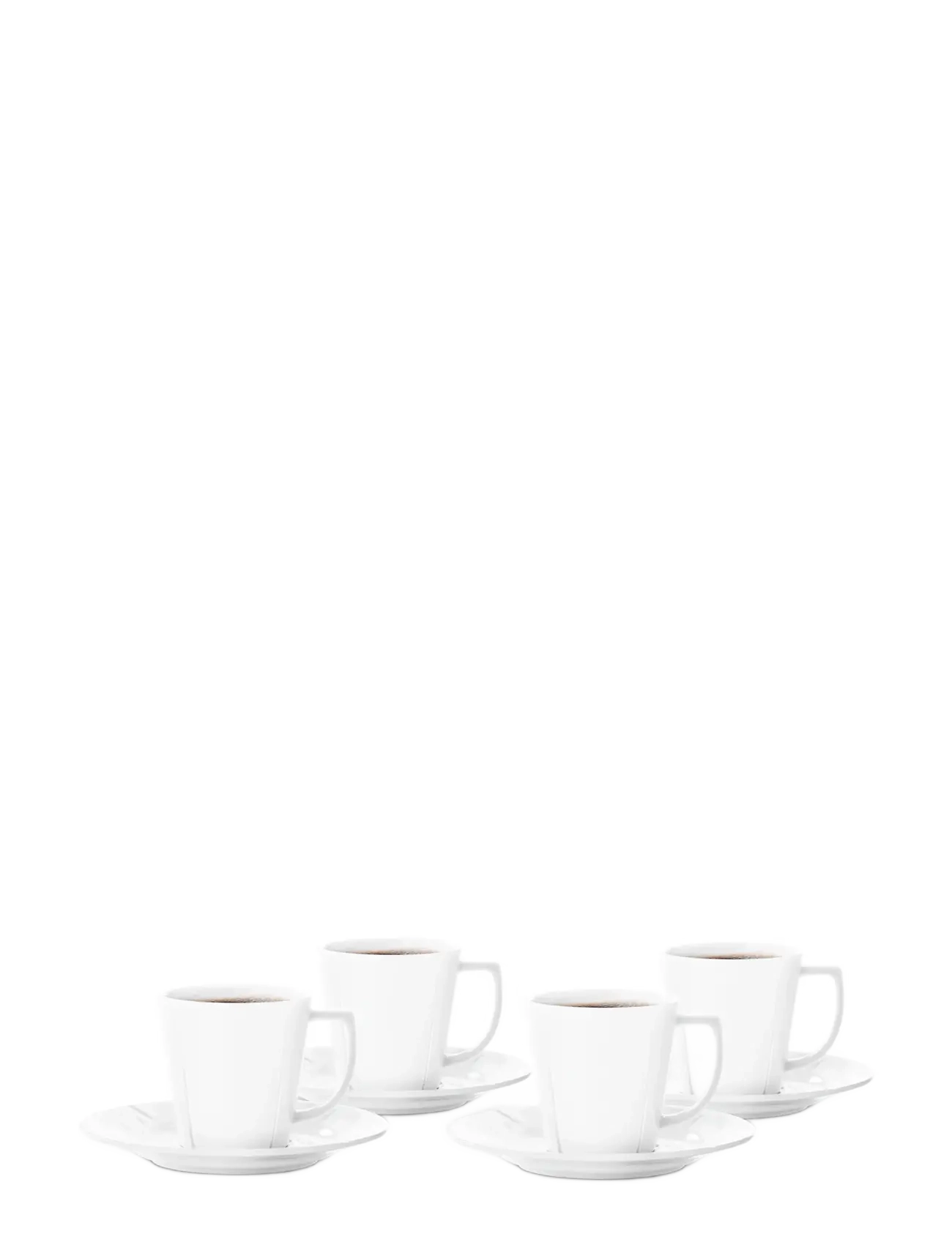 Rosendahl Grand Cru Kaffekop m. underkop 26 cl 4 stk. - Vis alt - WHITE / white