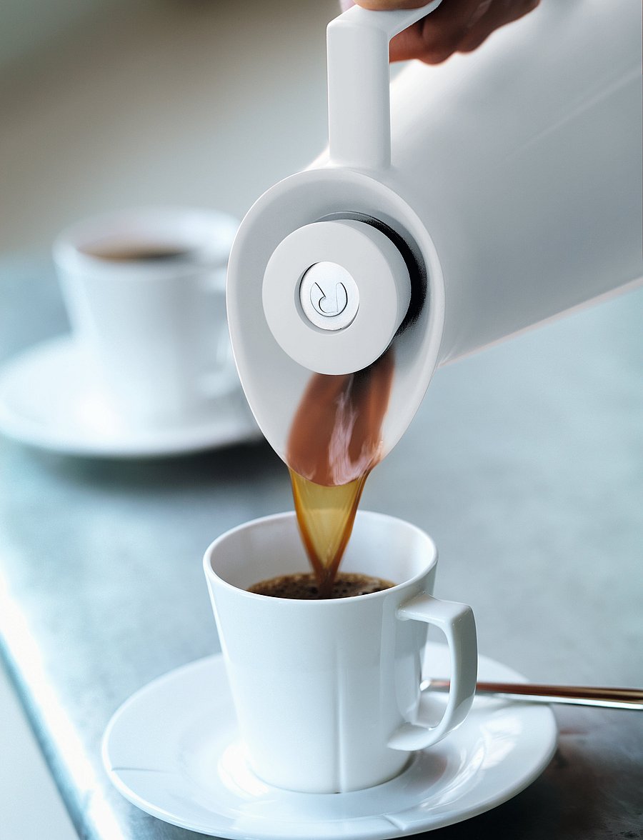 Rosendahl - Grand Cru Coffee cup with matching saucer 26 cl 4 pcs. - tasses à café - white - 2