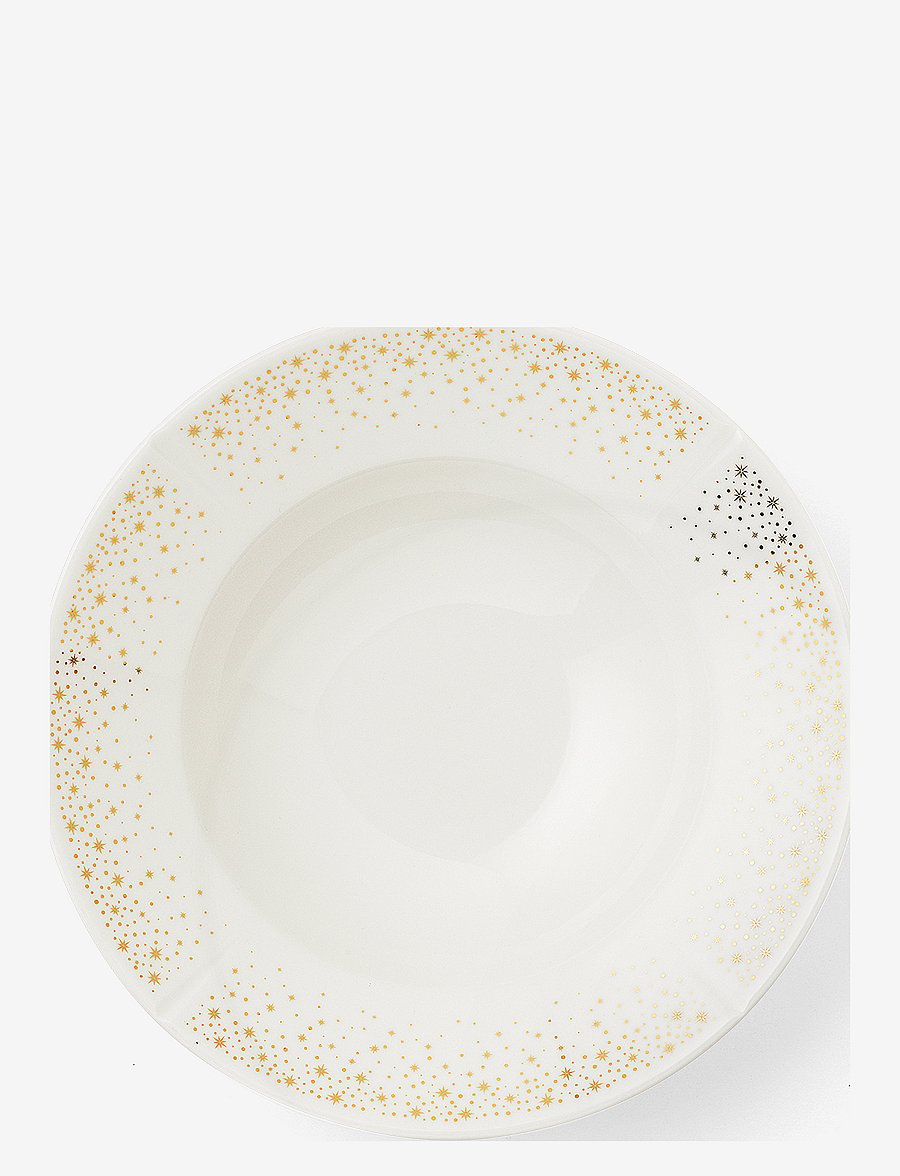 Rosendahl - Grand Cru Moments Dyb tallerken - dybe tallerkner - white with gold - 1