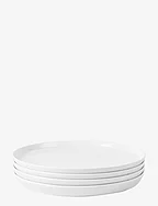 GC Essentials Dinner plate Ø25 cm white 4 pcs. - WHITE