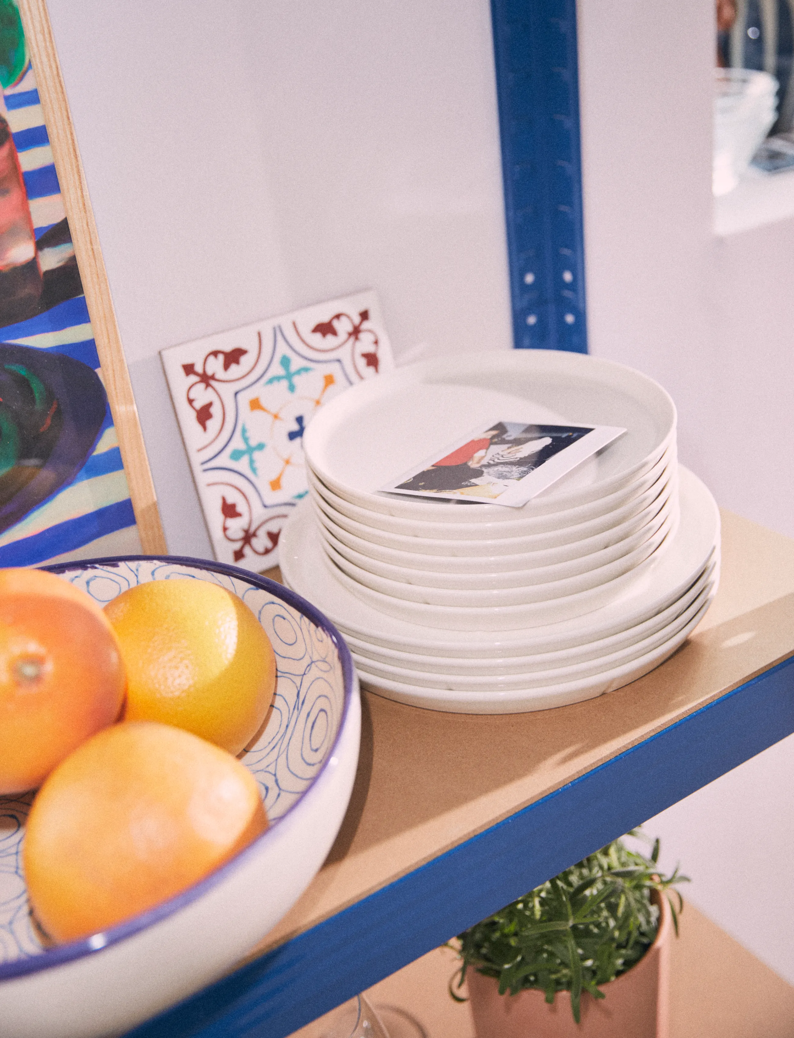 Rosendahl - GC Essentials Middagstallerken Ø25 cm hvid 4 stk. - middagstallerkner - white - 4