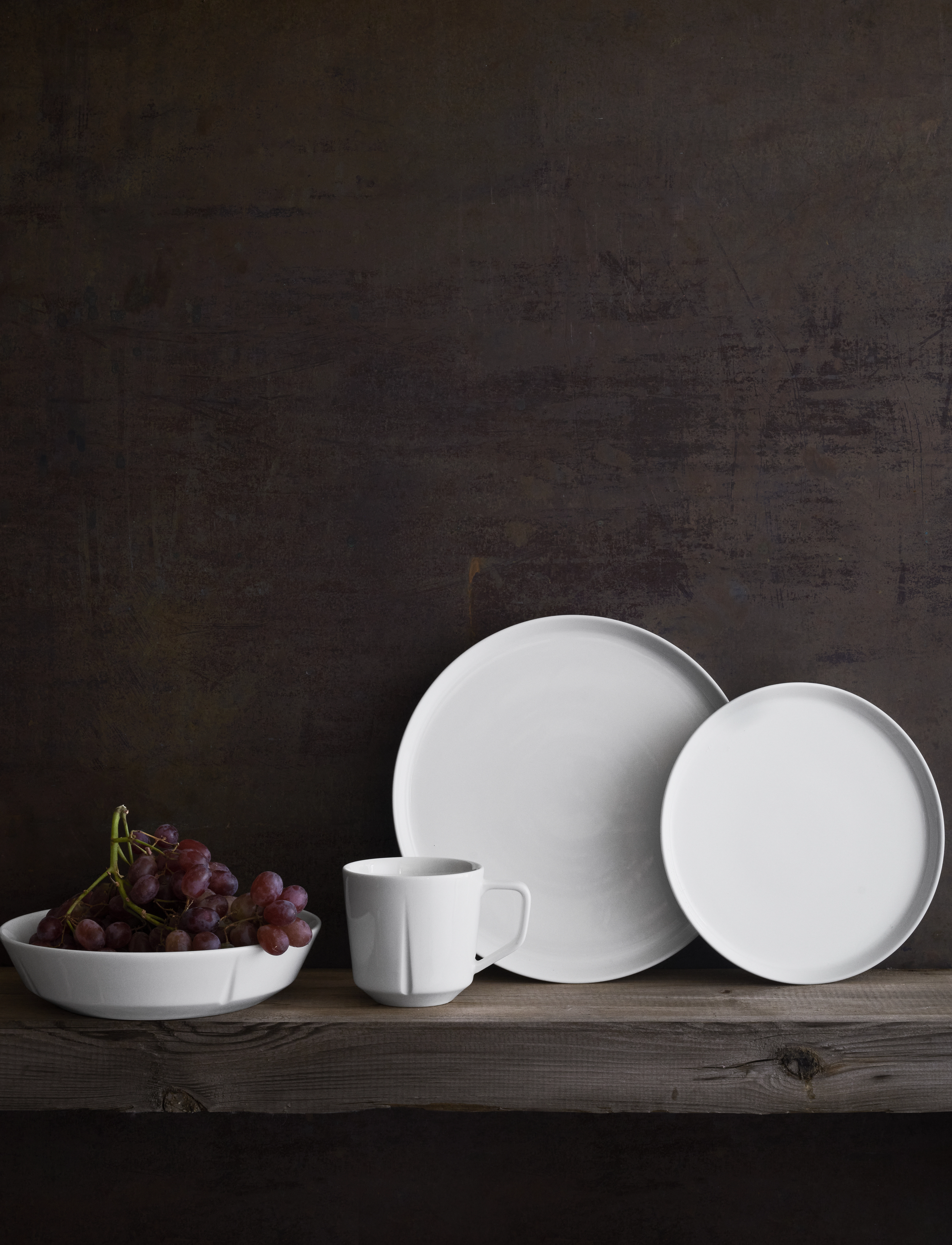 Rosendahl - GC Essentials Dinner plate Ø25 cm white 4 pcs. - dinner plates - white - 4