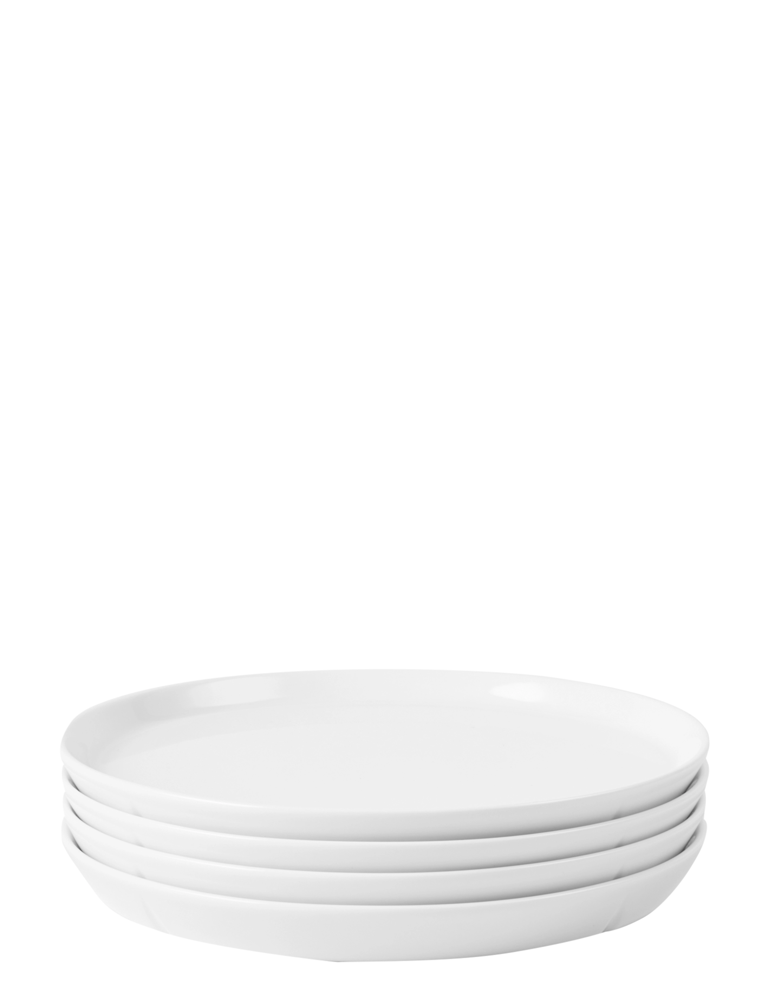 ROSENDAHL Gc Essentials Frokosttallerken Ø20.5 Cm Hvid 4 Stk. Weiß - Ø 20.5 CM - Unisex