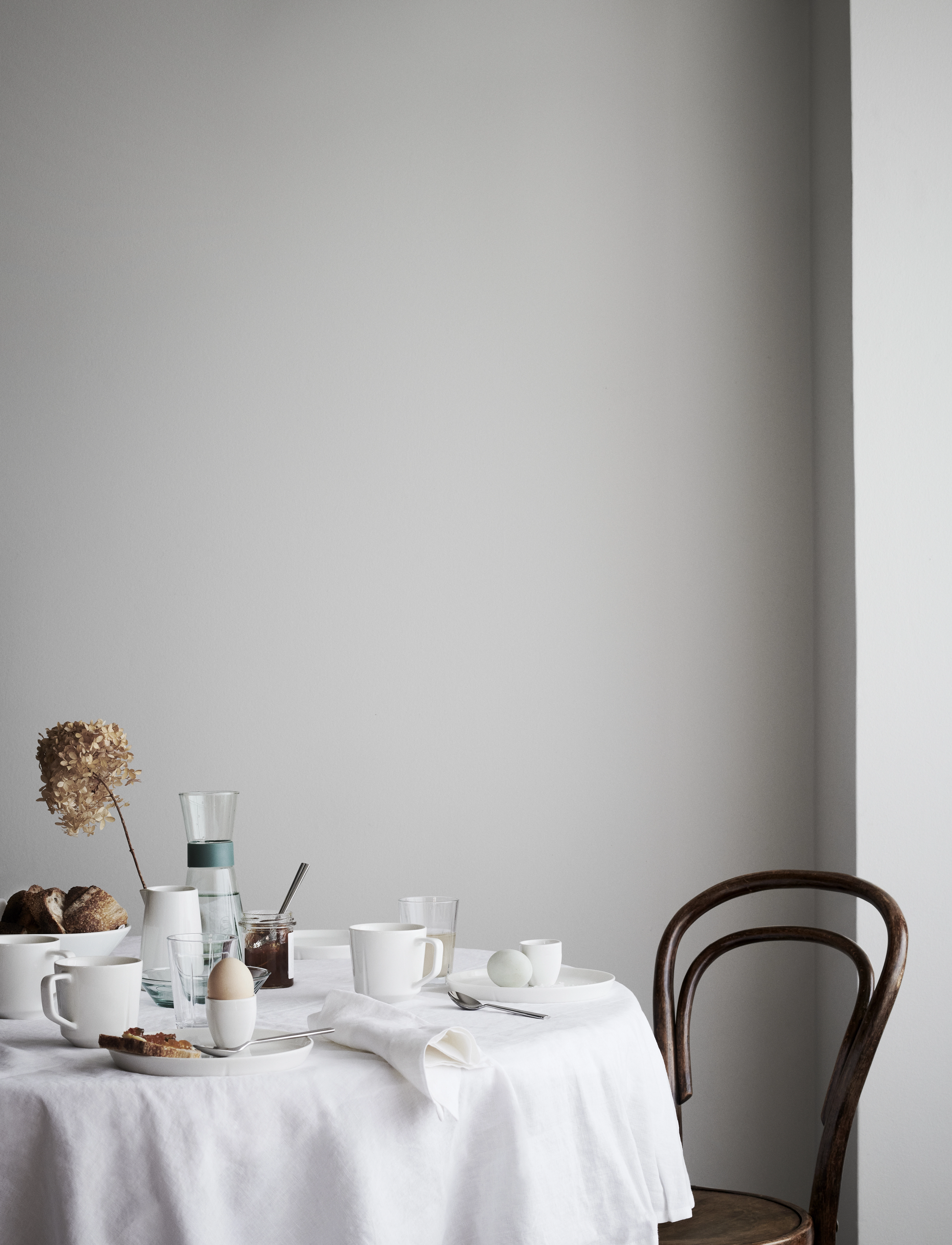 Rosendahl - GC Essentials Lunch plate Ø20.5 cm white 4 pcs. - frühstücksteller - white - 4