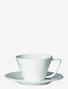GC Tea cup with matching saucer 28 cl white, Rosendahl