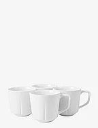 GC Essentials Mug 30 cl white 4 pcs. - WHITE