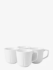 Rosendahl - GC Essentials Mug 30 cl white 4 pcs. - kavos puodeliai - white - 0