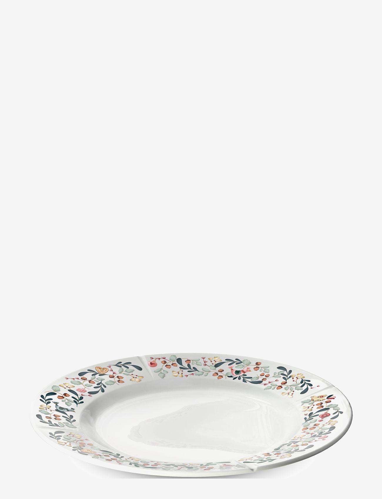 Rosendahl - GC Cottage Tallrik Ø27 cm vit m. deko - mattallrikar - white w. deco - 1