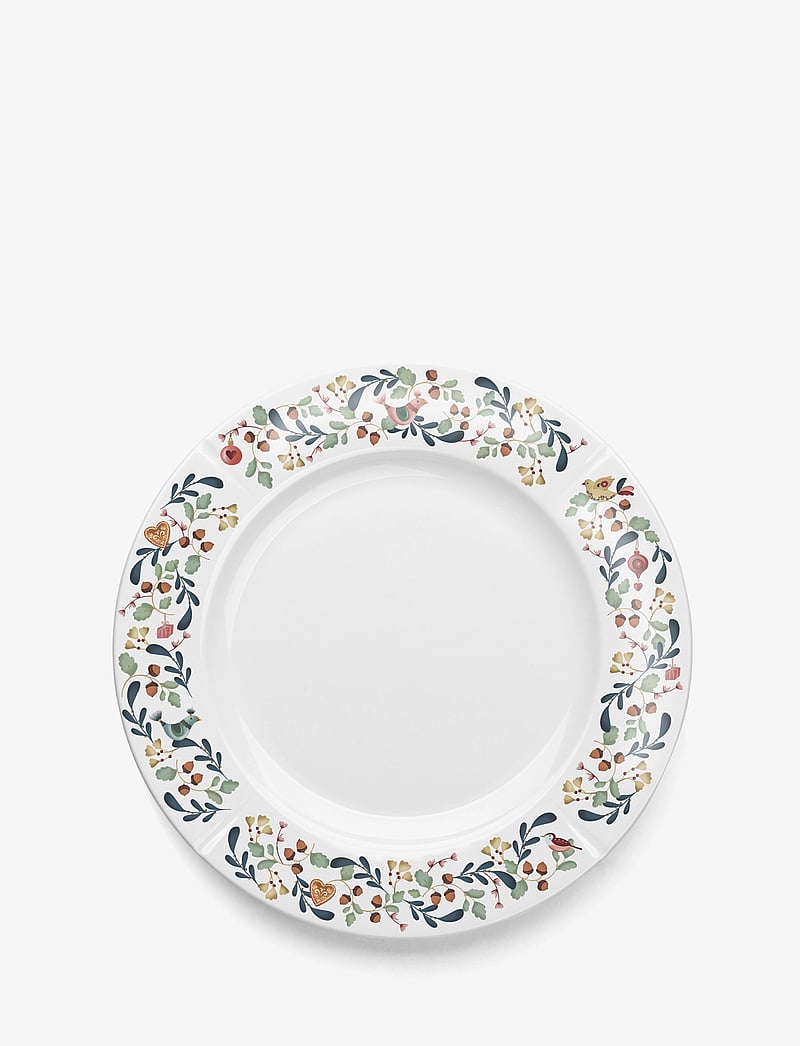 Rosendahl - GC Cottage Tallrik Ø27 cm vit m. deko - mattallrikar - white w. deco - 2