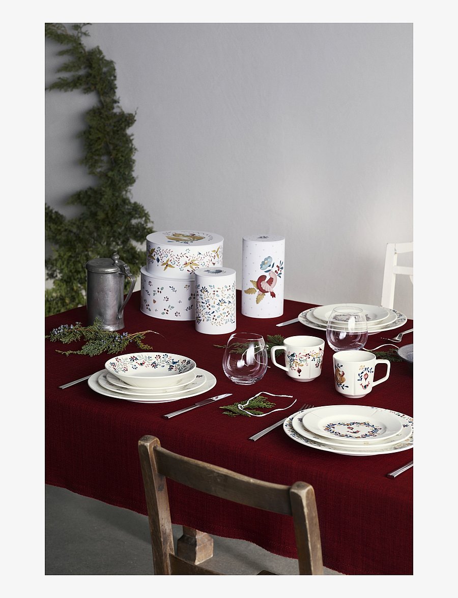 Rosendahl - GC Cottage Plate Ø27 cm white w. deco - madalaimad hinnad - white w. deco - 5